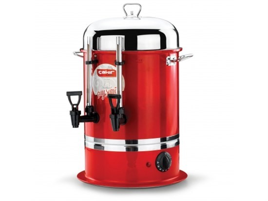 Endüstriyel Çay Otomatı (Göstergeli Musluk - Kırmızı)-40536