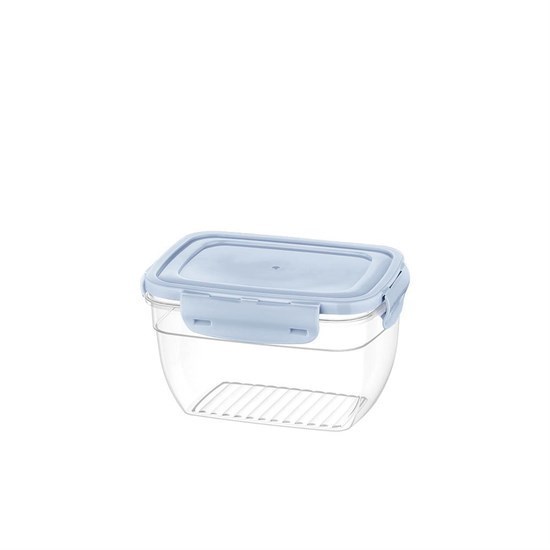 Cook&Lock Renkli Kapak Dikdörtgen Derin Saklama Kabı 1050 Ml-12202