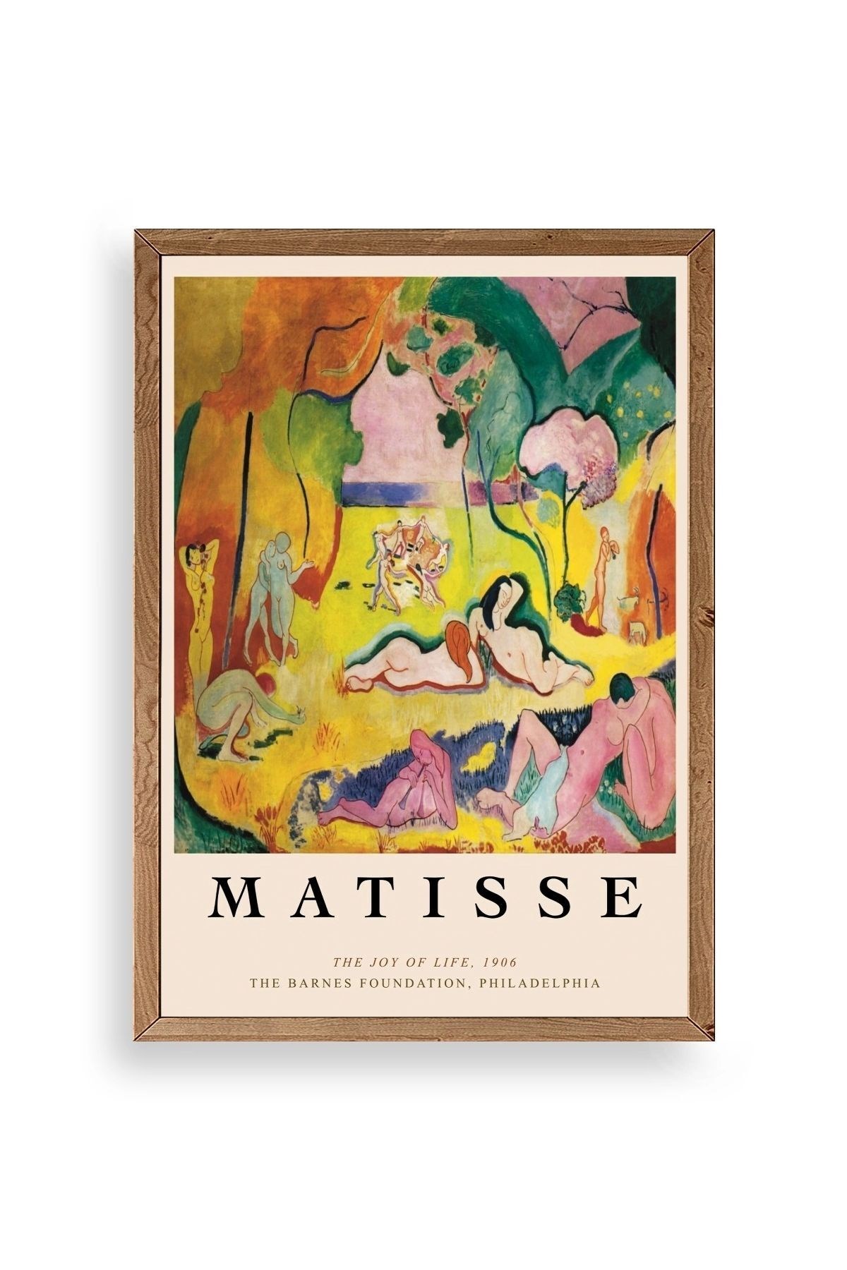 Matisse Ahşap Çerçeveli Tablo 30 x 42