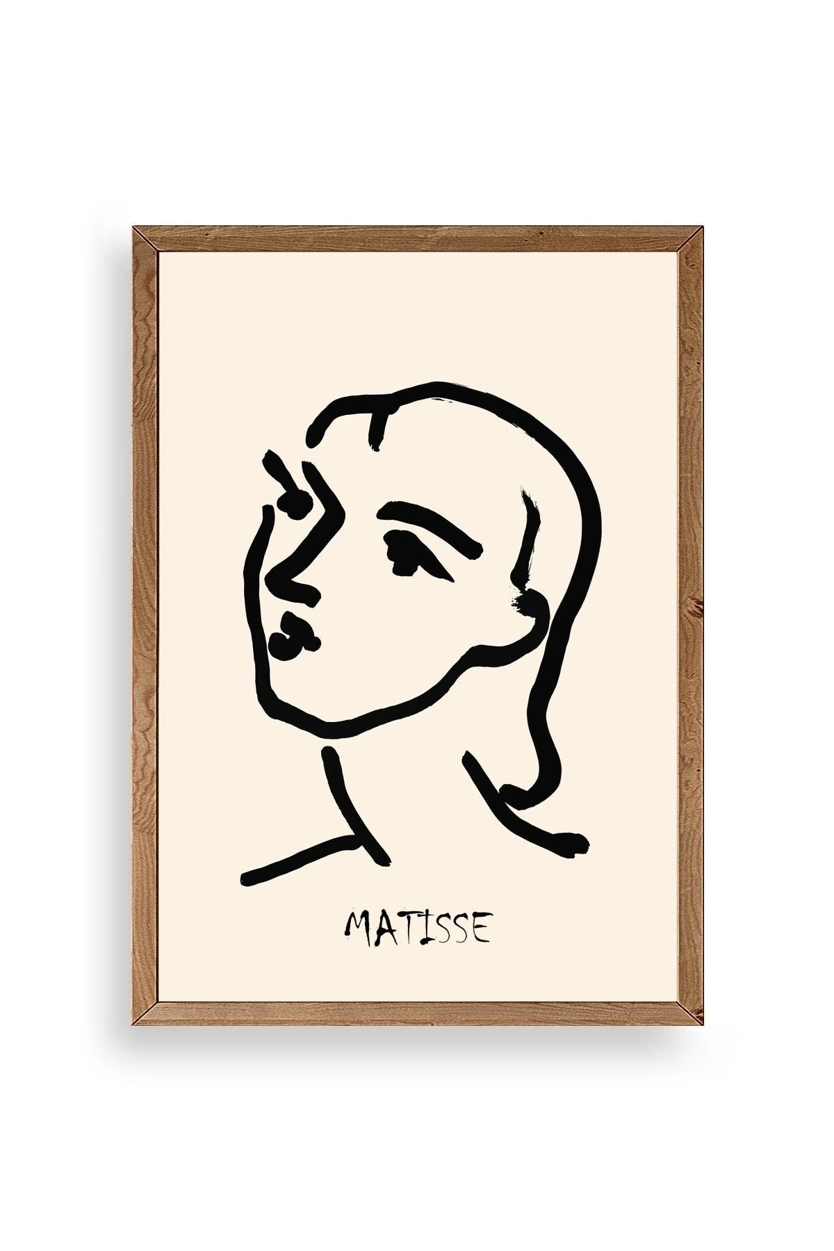 Matisse Ahşap Çerçeveli Tablo 17 x 23