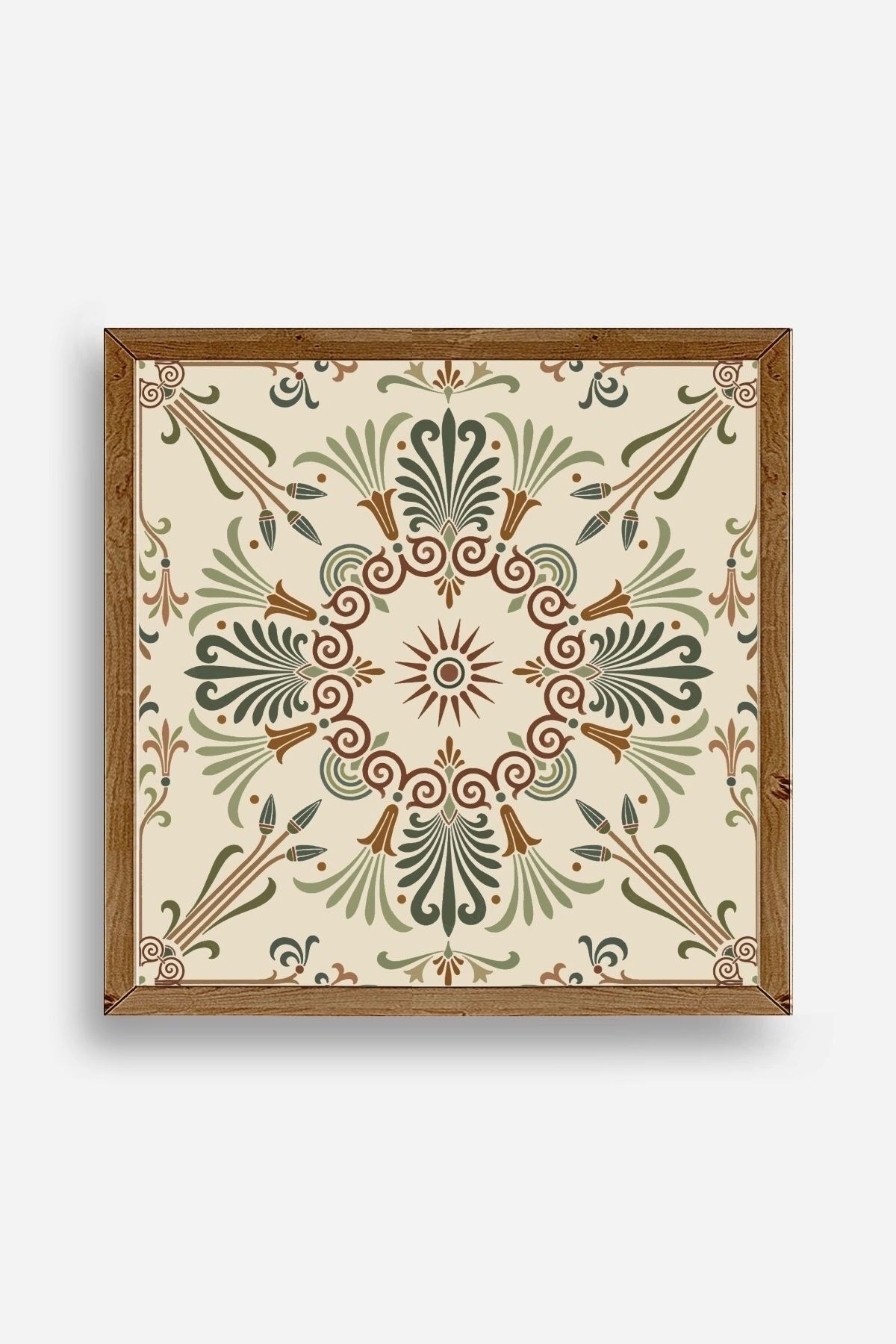 Motif Ahşap Çerçeveli Tablo 23 x 23