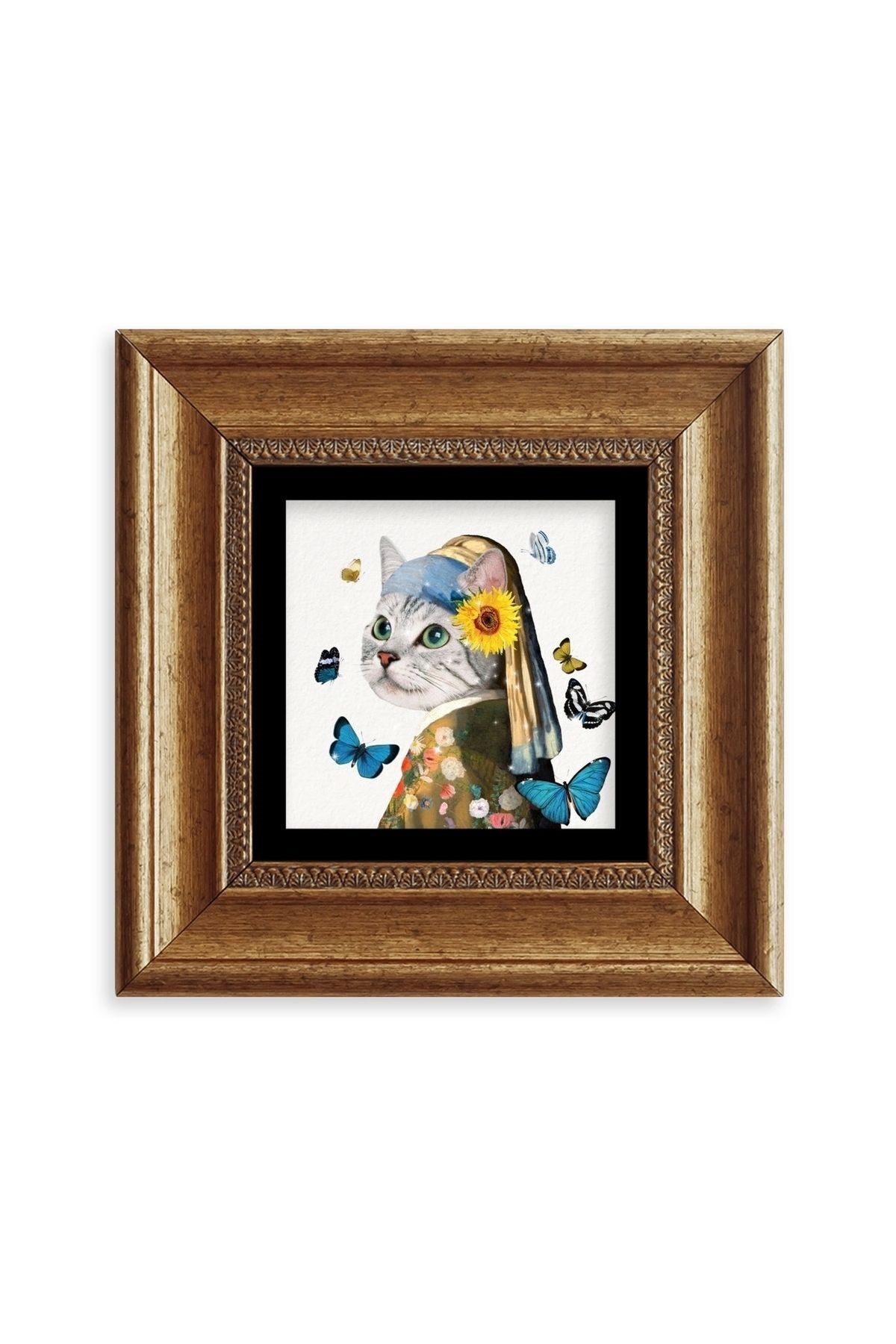 Van Gogh Çerçeveli Taş Tablo 20 cm