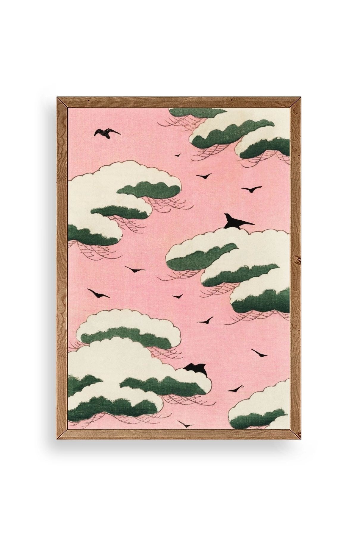 Bitjutsi Sekai Ahşap Çerçeveli Tablo 50 x 70