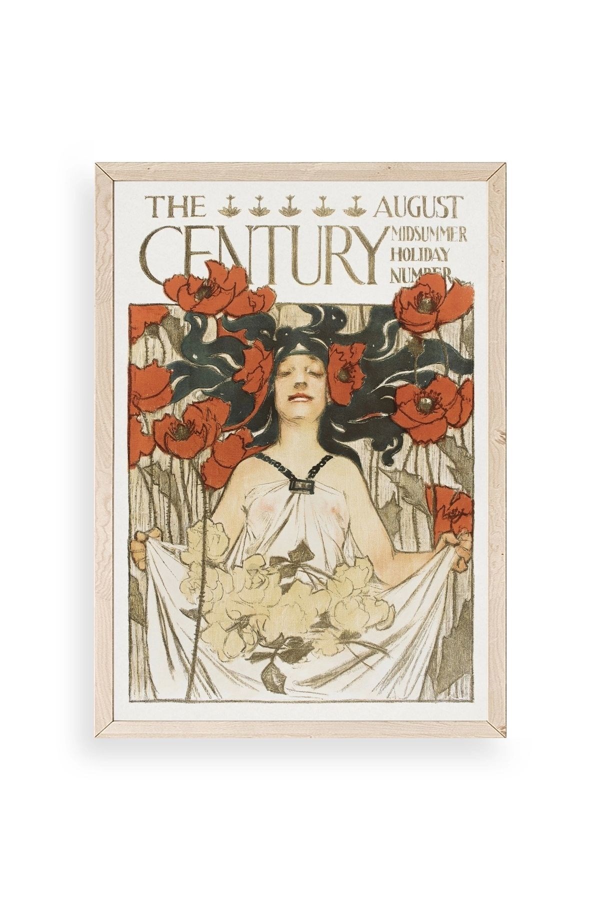 Joseph Christian Leyend Ahşap Çerçeveli Tablo 23 x 30