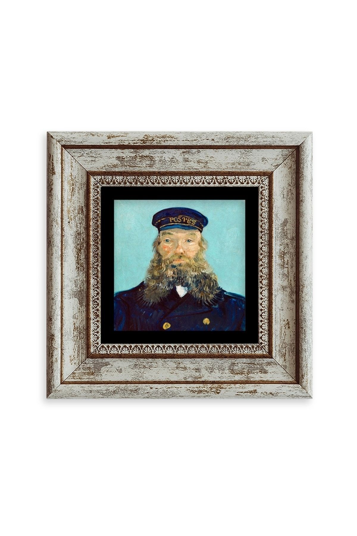 Van Gogh Çerçeveli Taş Tablo 20 cm