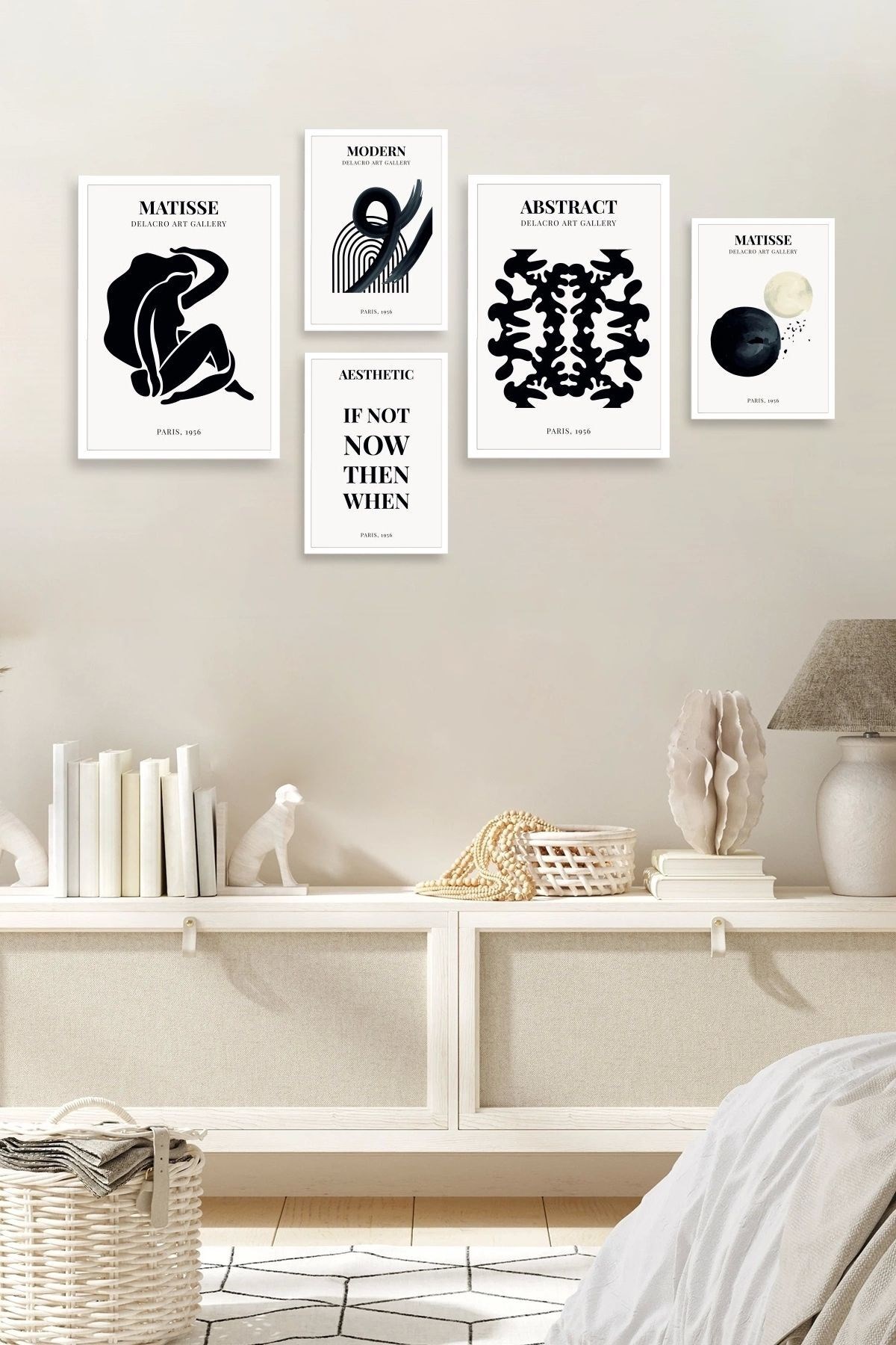 Matisse 5'li Tablo 30 x 40