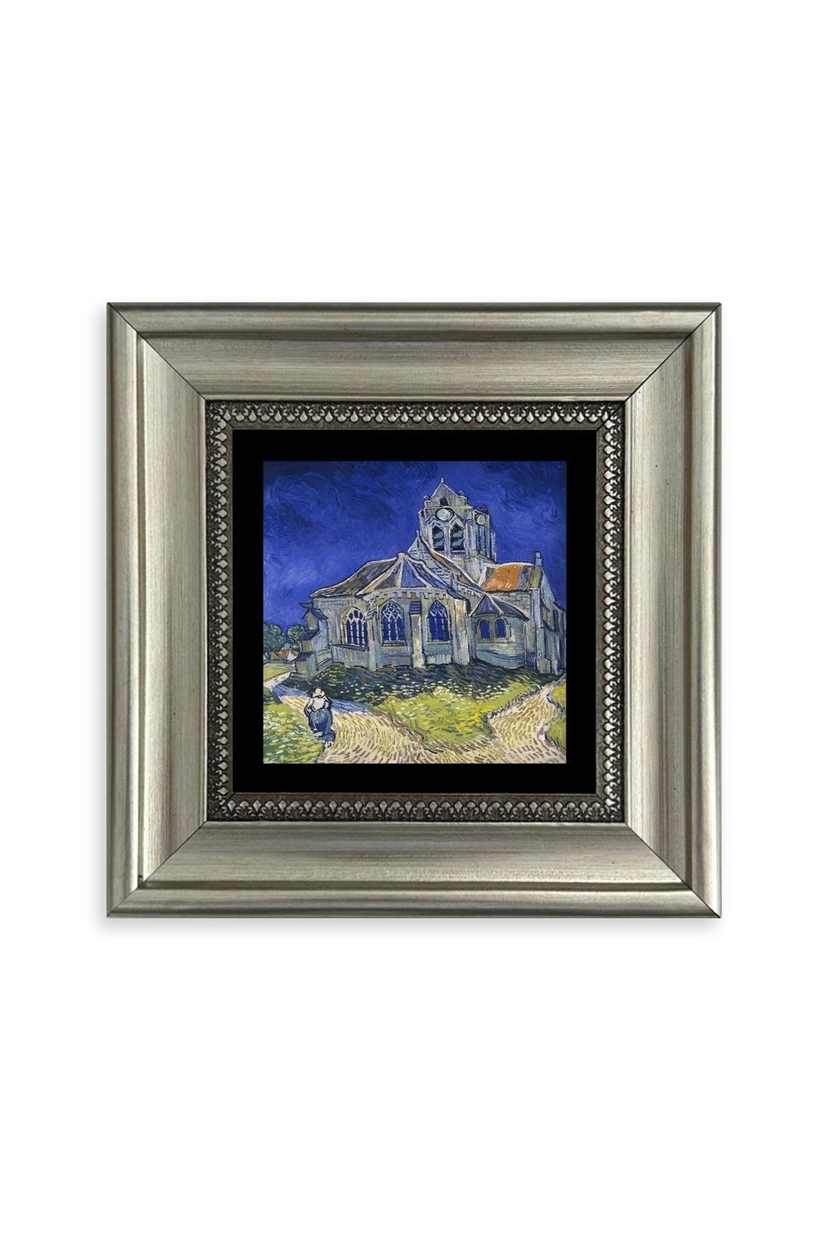 Van Gogh Çerçeveli Taş Tablo 20 cm