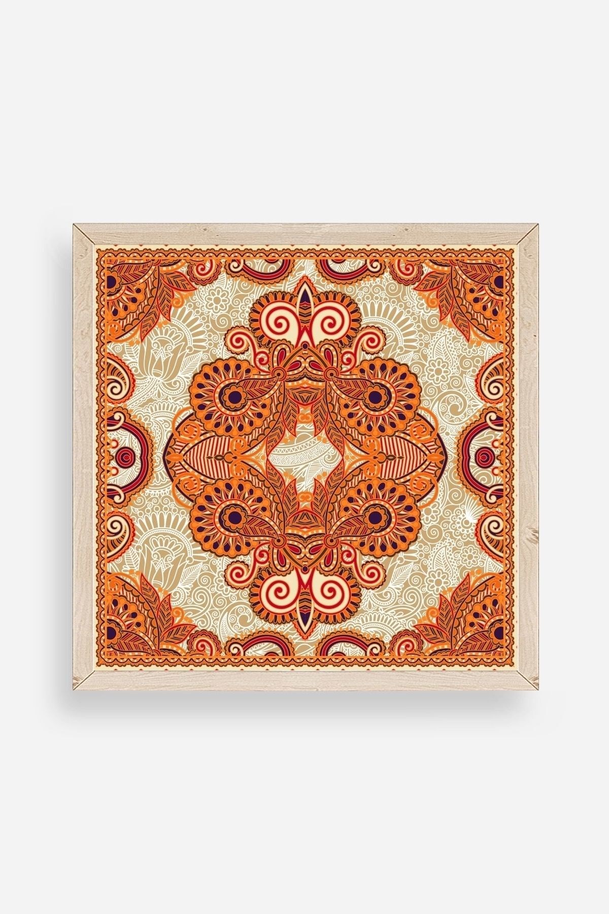 Motif Ahşap Çerçeveli Tablo 42 x 42