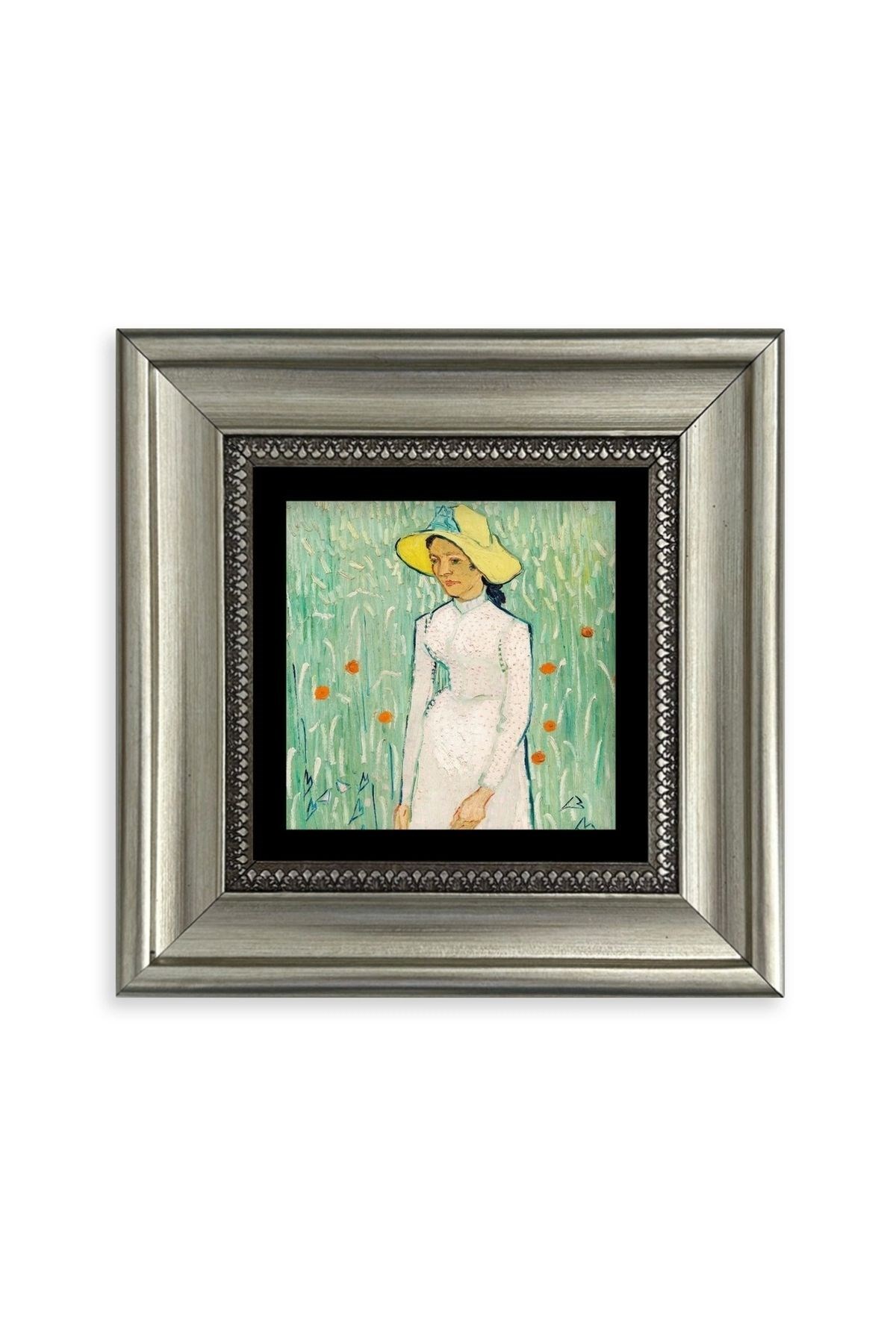 Van Gogh Çerçeveli Taş Tablo 20 cm