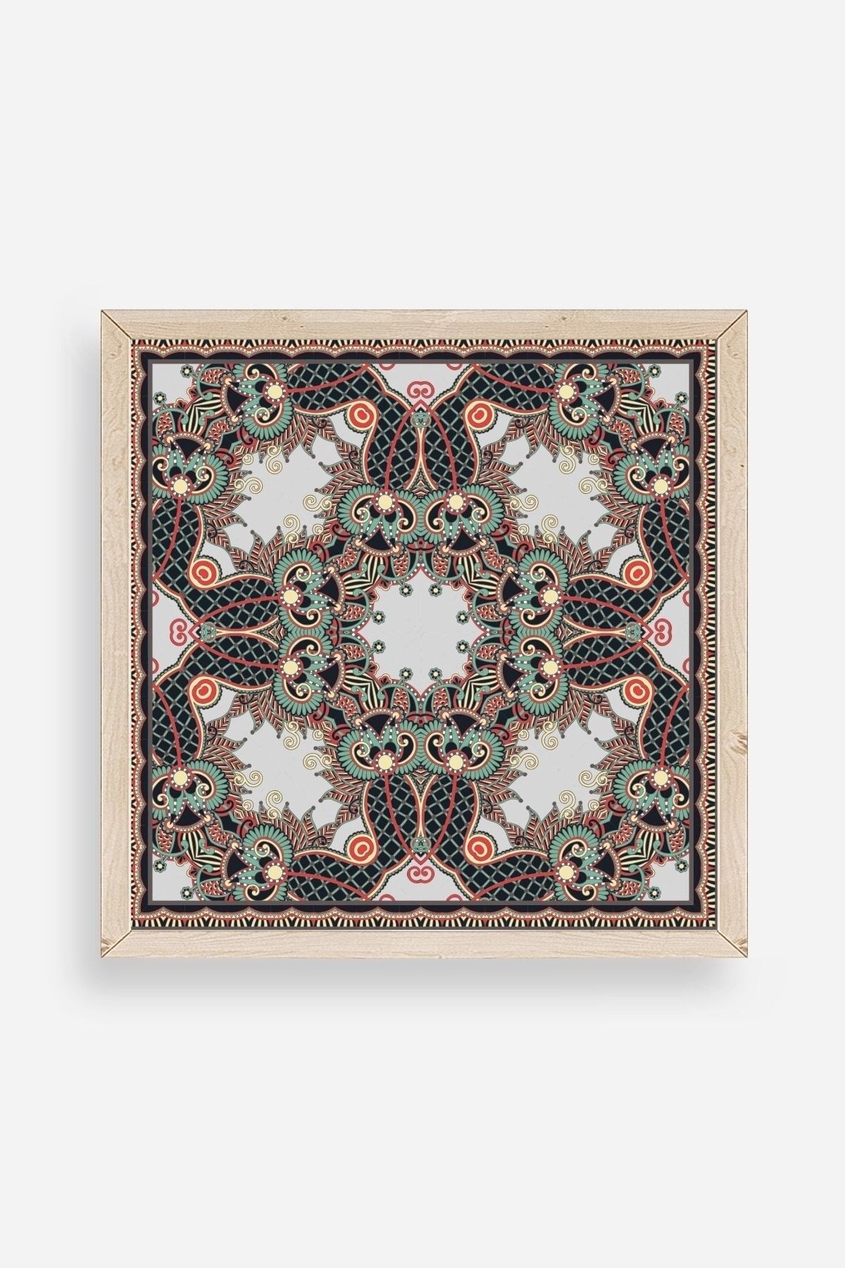 Motif Ahşap Çerçeveli Tablo 50 x 50