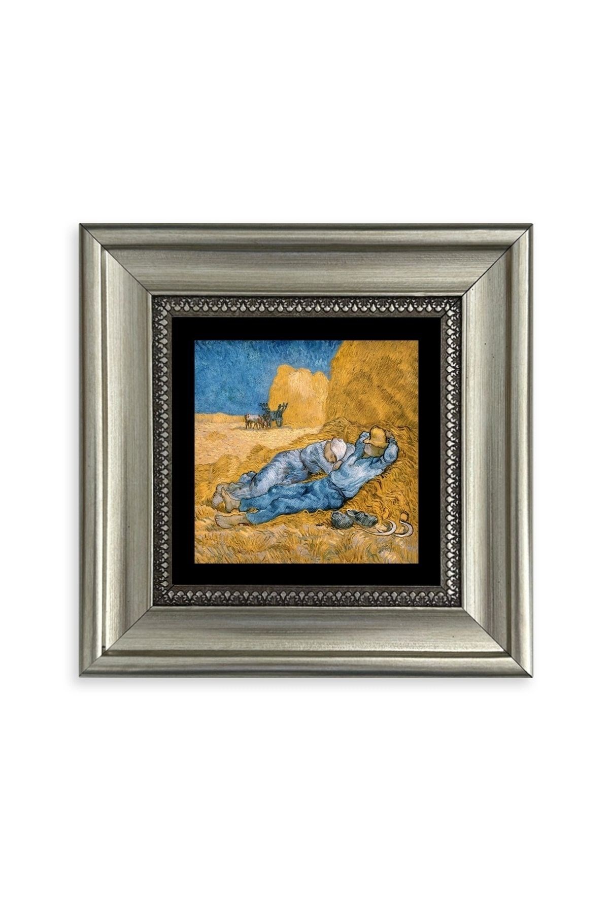 Van Gogh Çerçeveli Taş Tablo 20 cm