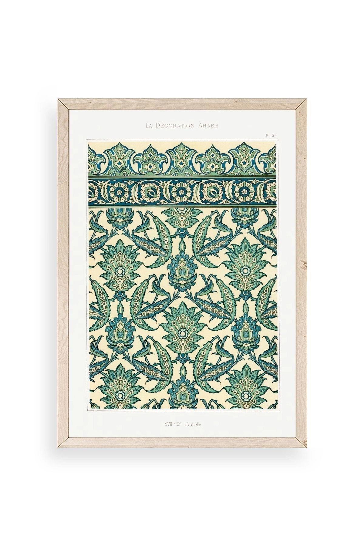 Sieele Ahşap Çerçeveli Tablo 50 x 70