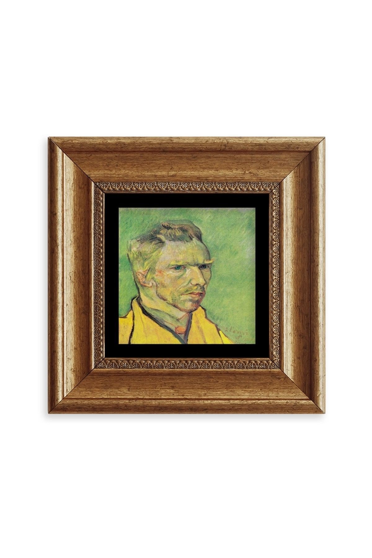 Van Gogh Çerçeveli Taş Tablo 20 cm