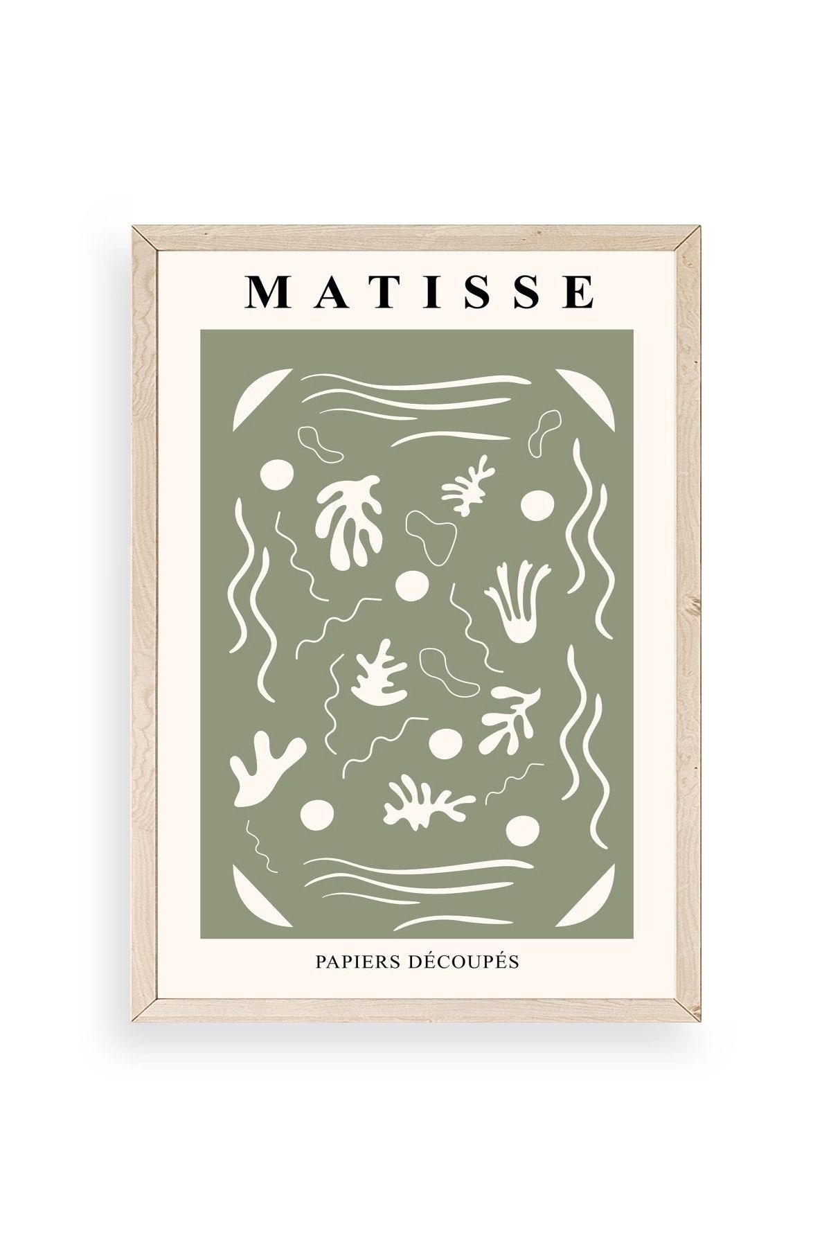 Henri Matisse Ahşap Çerçeveli Tablo 30 x 42