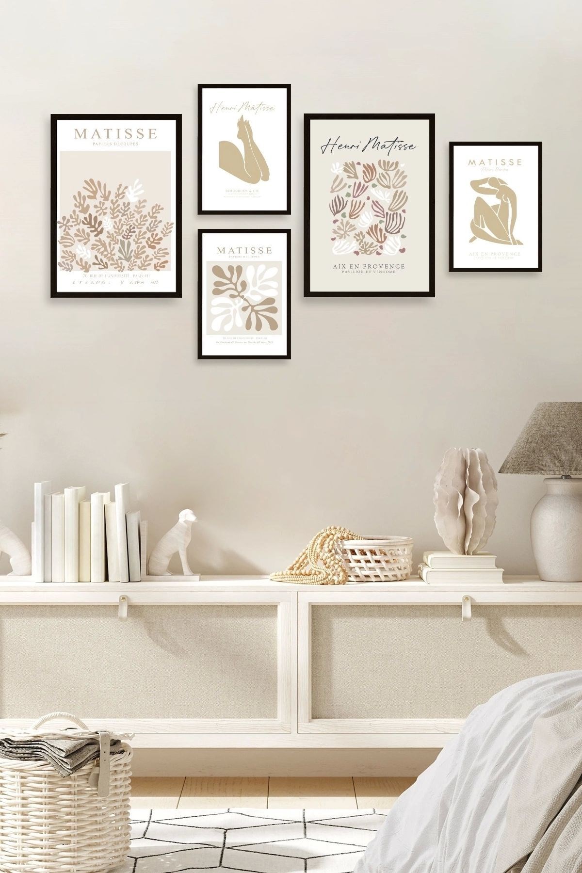 Matisse 5'li Tablo 30 x 40