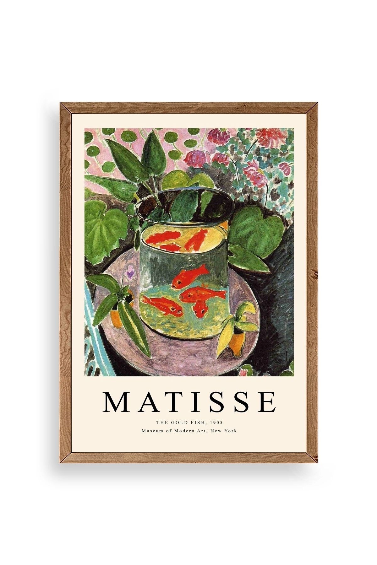 Matisse Ahşap Çerçeveli Tablo 30 x 42
