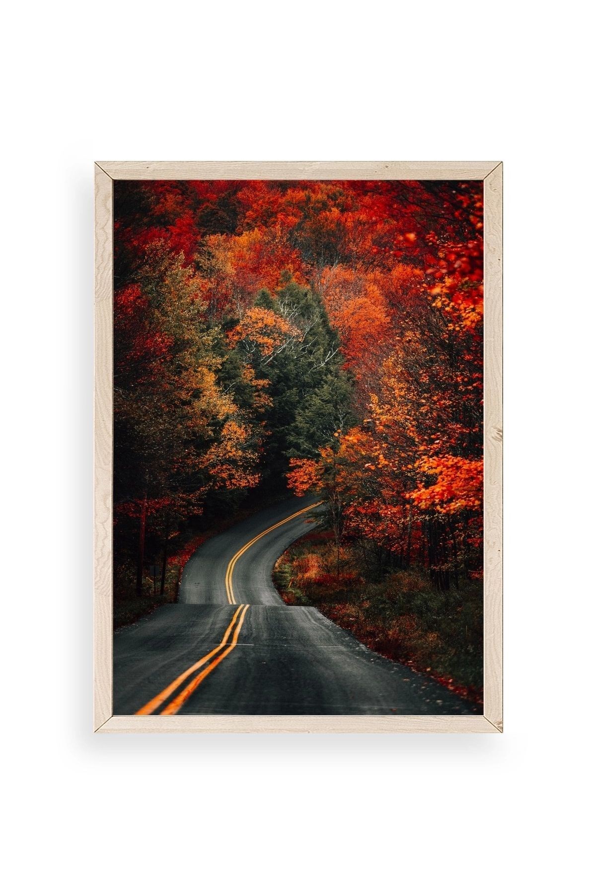 Manzara Ahşap Çerçeveli Tablo 30 x 42