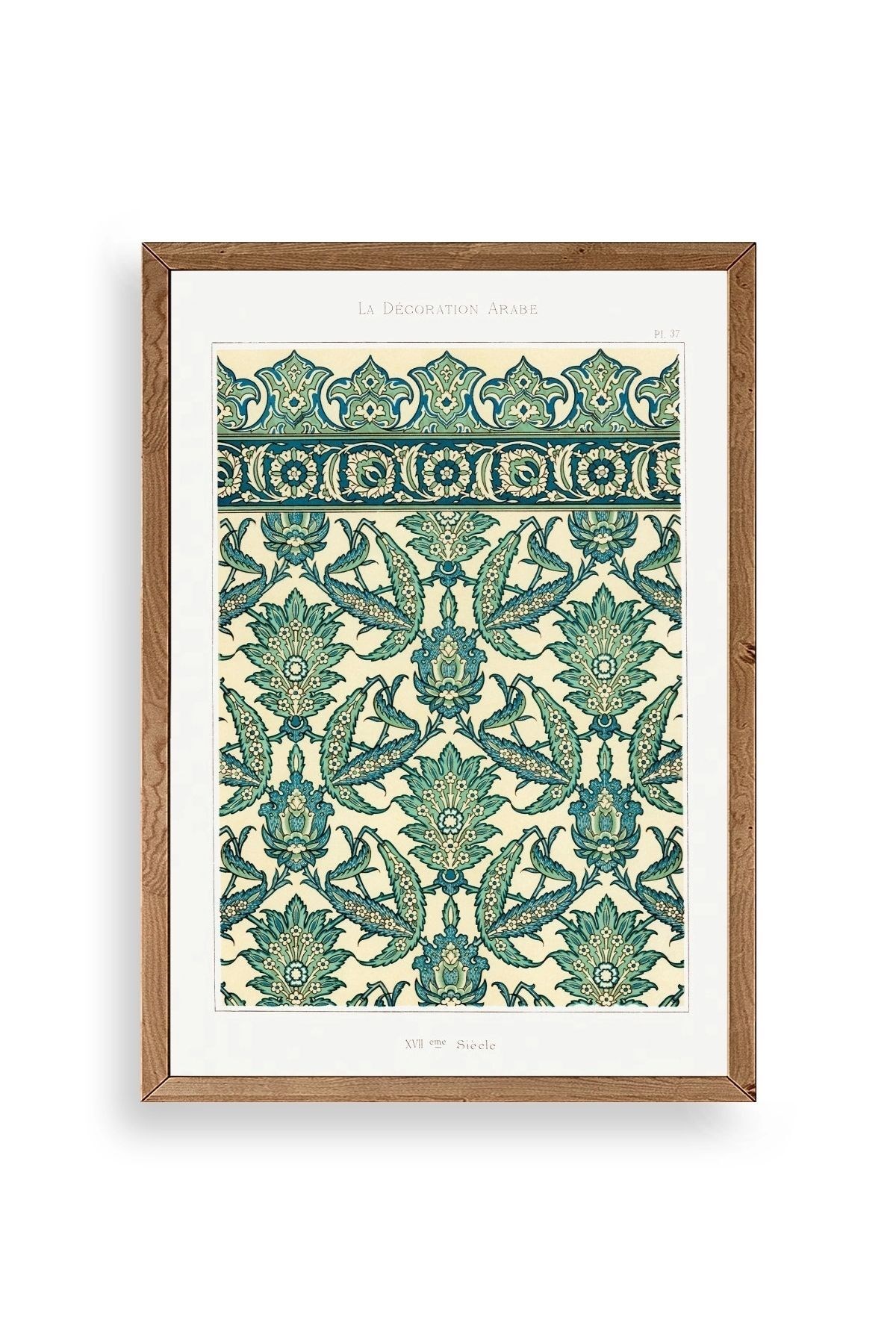 Sieele Ahşap Çerçeveli Tablo 50 x 70