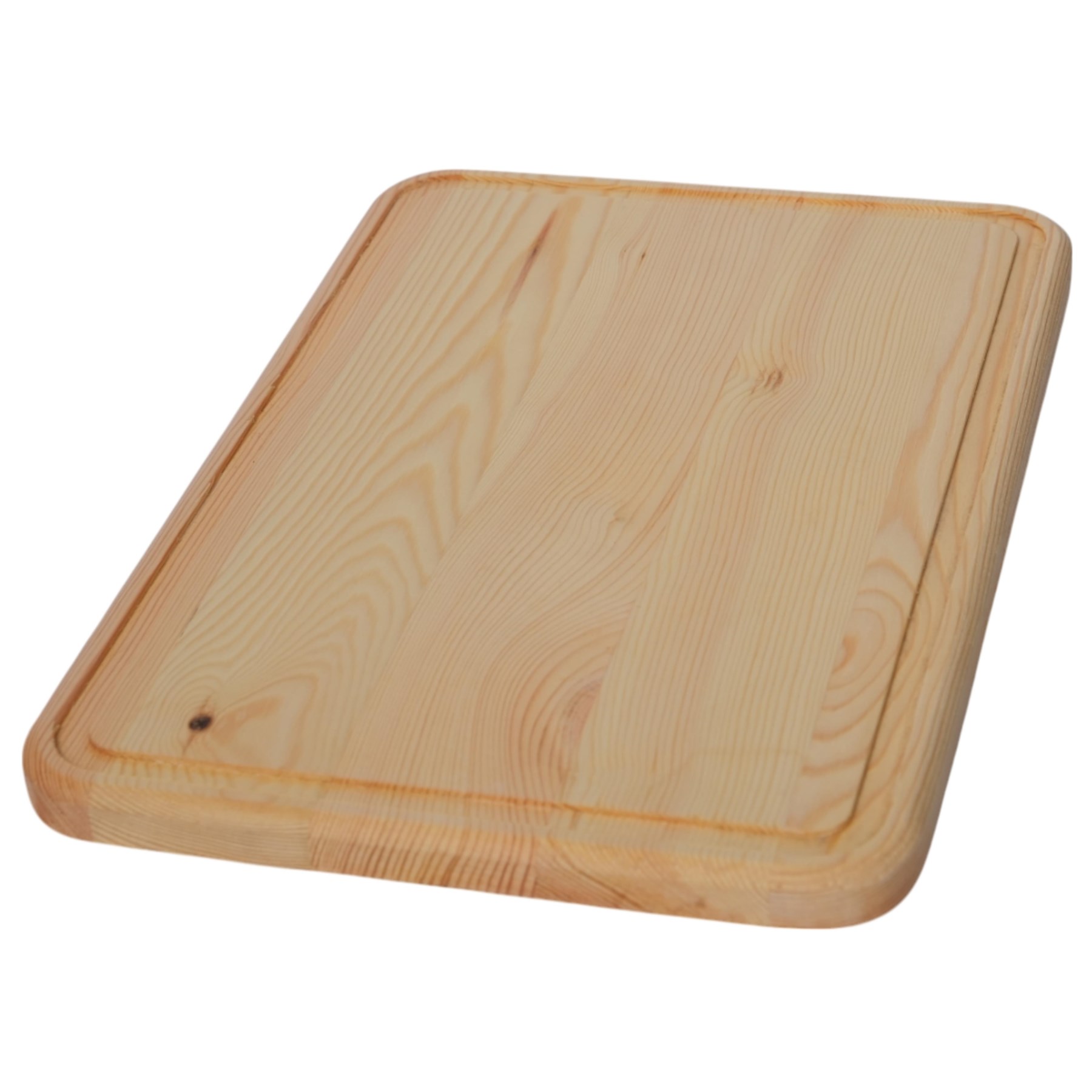 Dikdörtgen Meşe Ahşap Kesim Tahtası