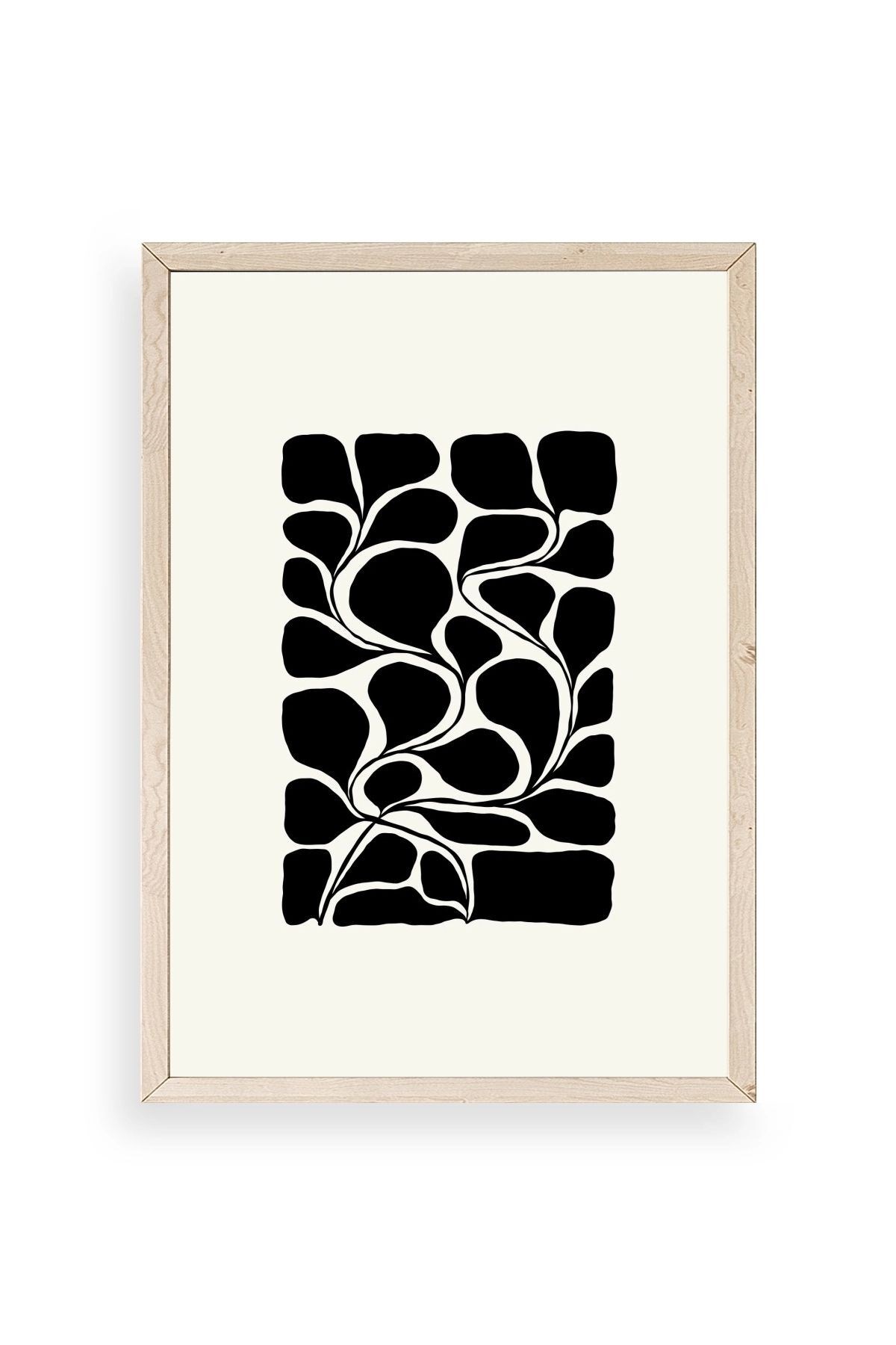 Desen Ahşap Çerçeveli Tablo 50 x 70