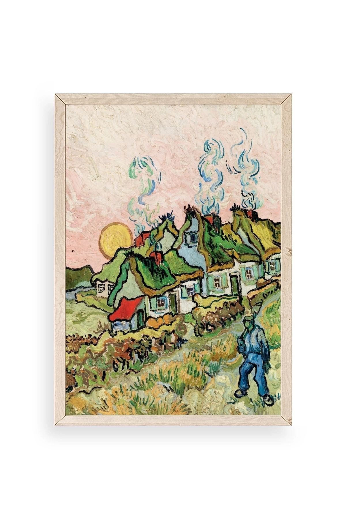 Picasso Ahşap Çerçeveli Tablo 50 x 70