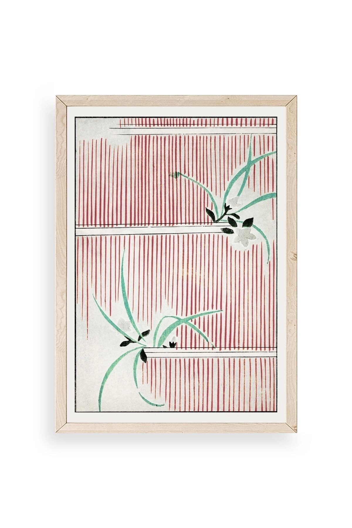 Henri Matisse Monet Ahşap Çerçeveli Tablo 17 x 23