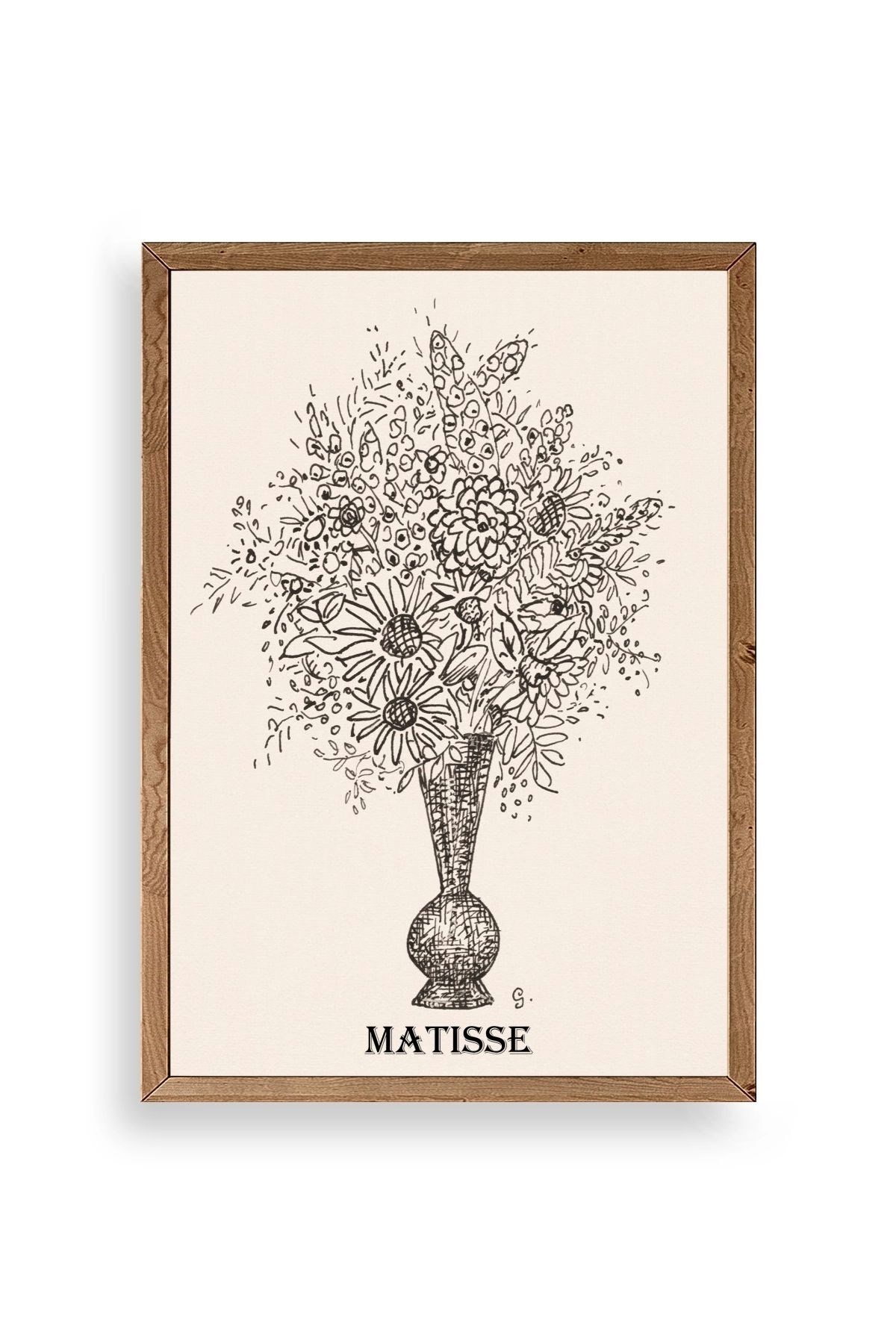 Matisse Ahşap Çerçeveli Tablo 30 x 42