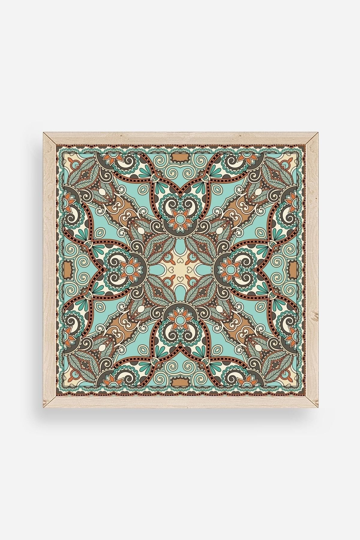 Motif Ahşap Çerçeveli Tablo 23 x 23