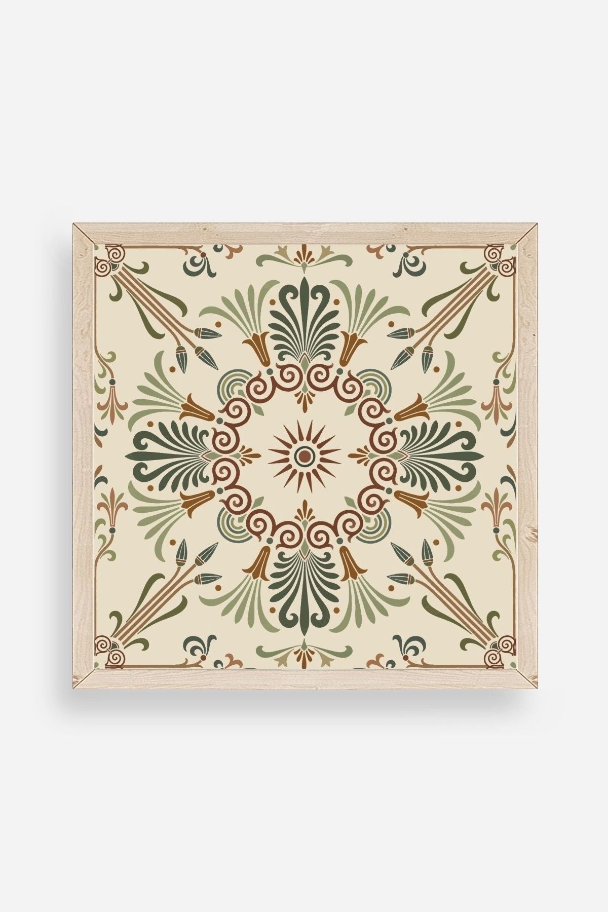Motif Ahşap Çerçeveli Tablo 23 x 23