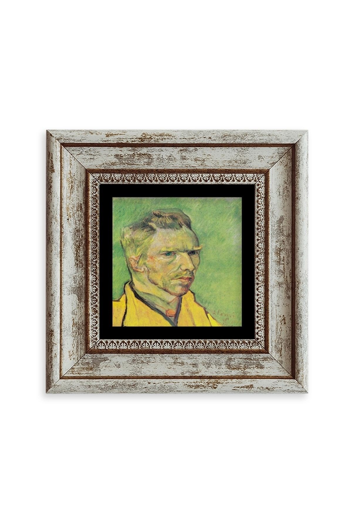 Van Gogh Çerçeveli Taş Tablo 20 cm