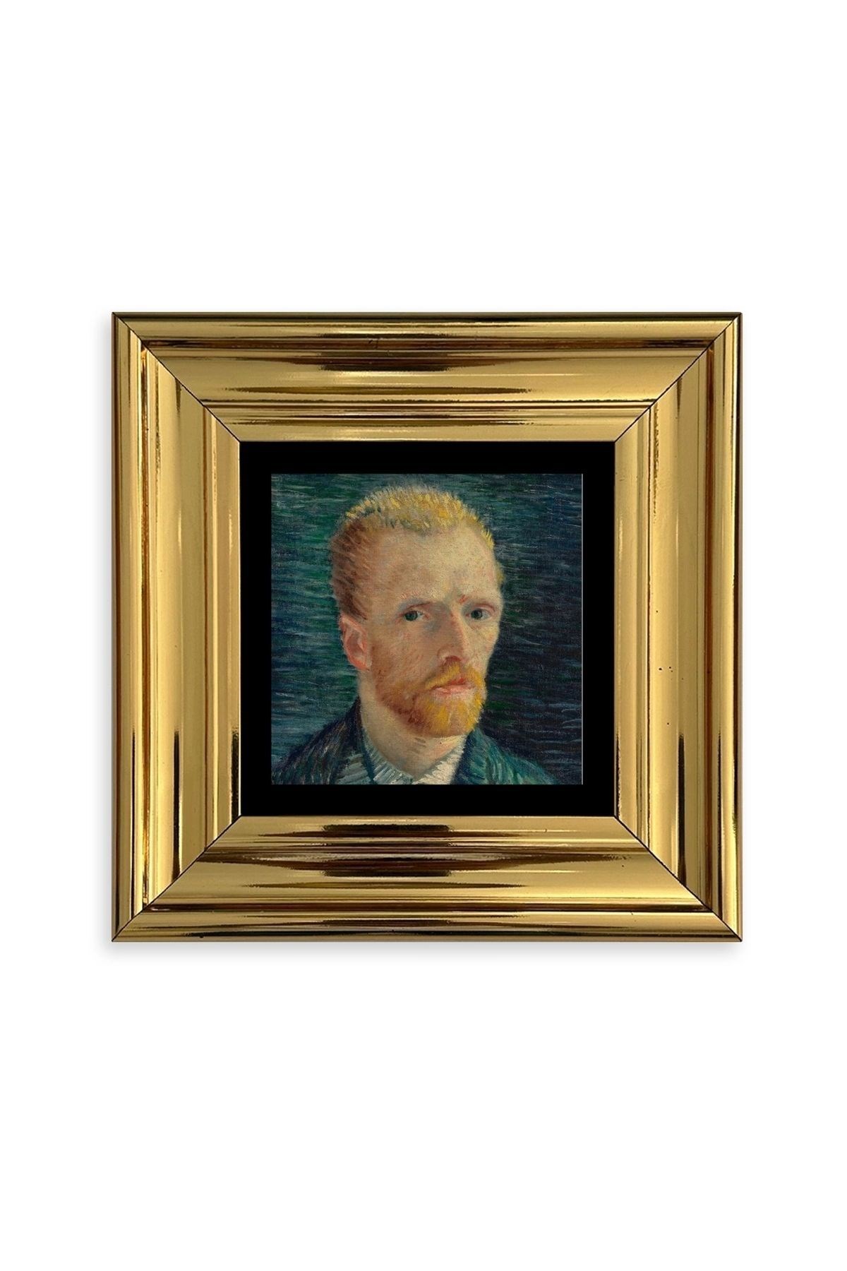 Van Gogh Çerçeveli Taş Tablo 20 cm