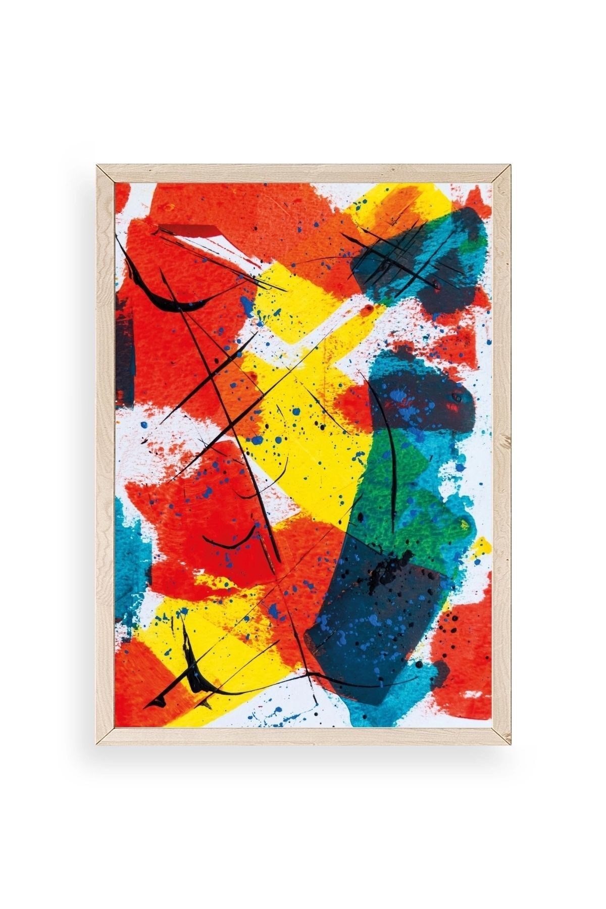 Mordern Ahşap Çerçeveli Tablo 23 x 30