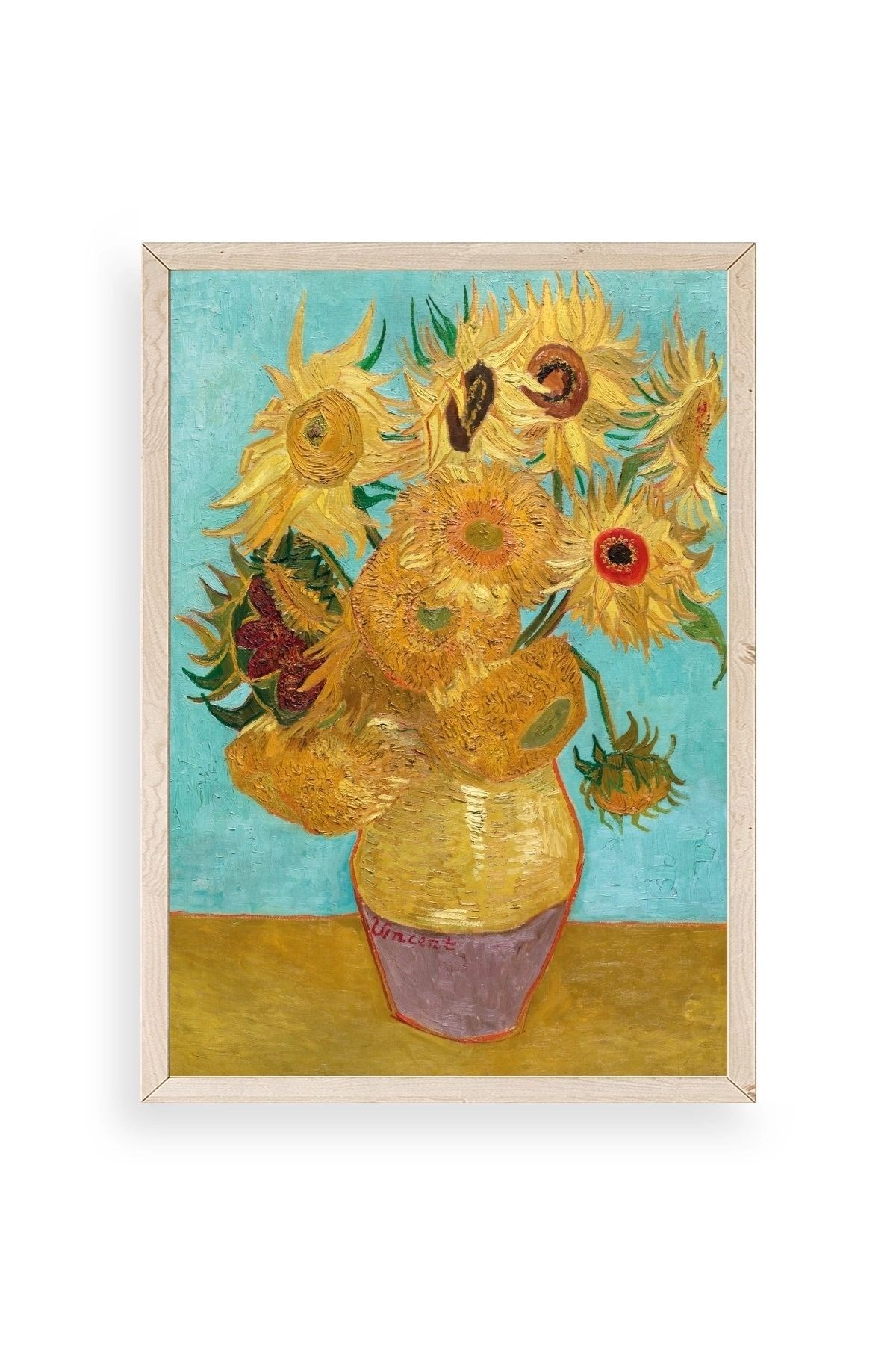 Van Gogh Ahşap Çerçeveli Tablo 50 x 70