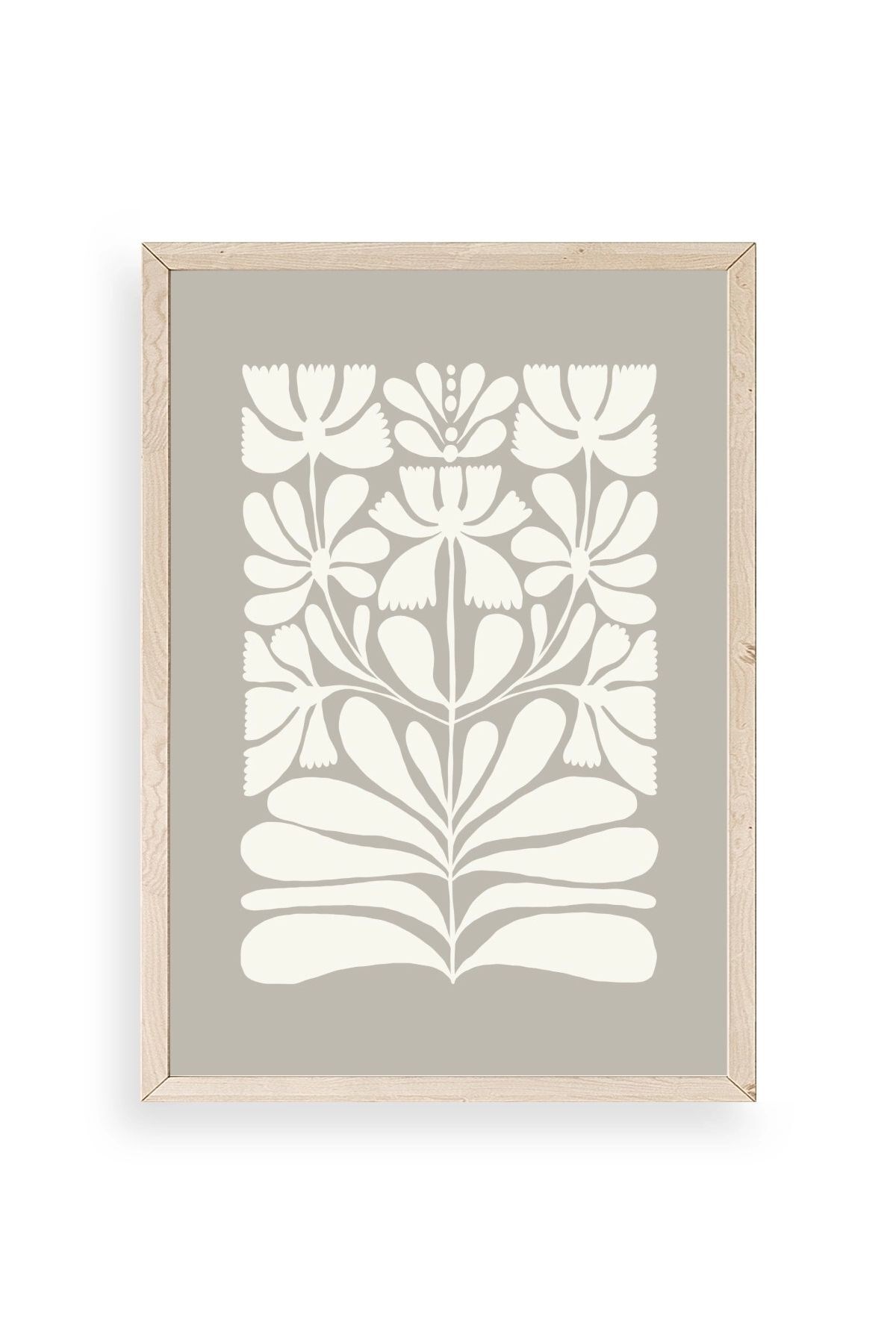 Desen Ahşap Çerçeveli Tablo 17 x 23