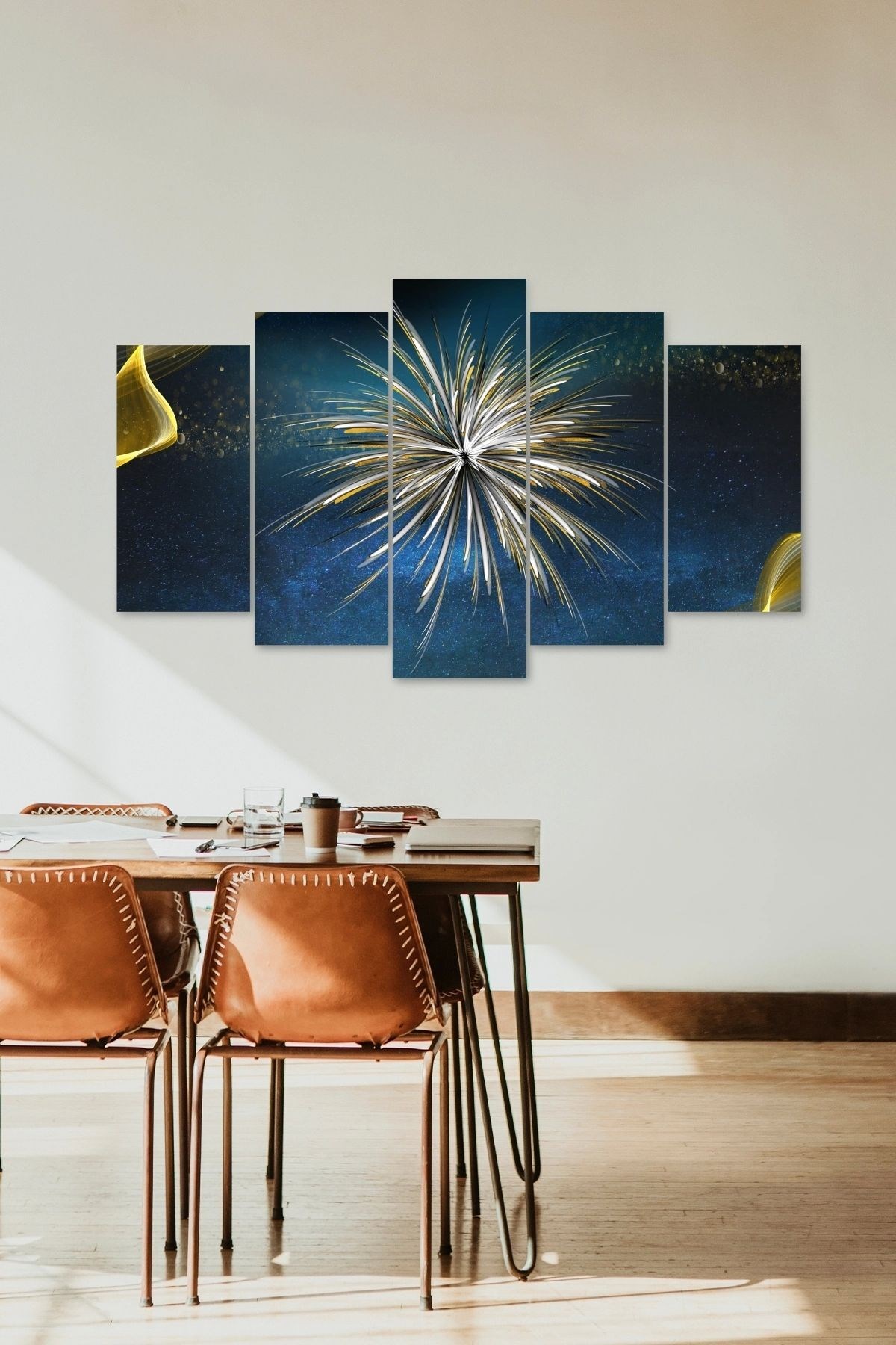 Manzara 5 Parçalı Mdf Tablo 60 x 100