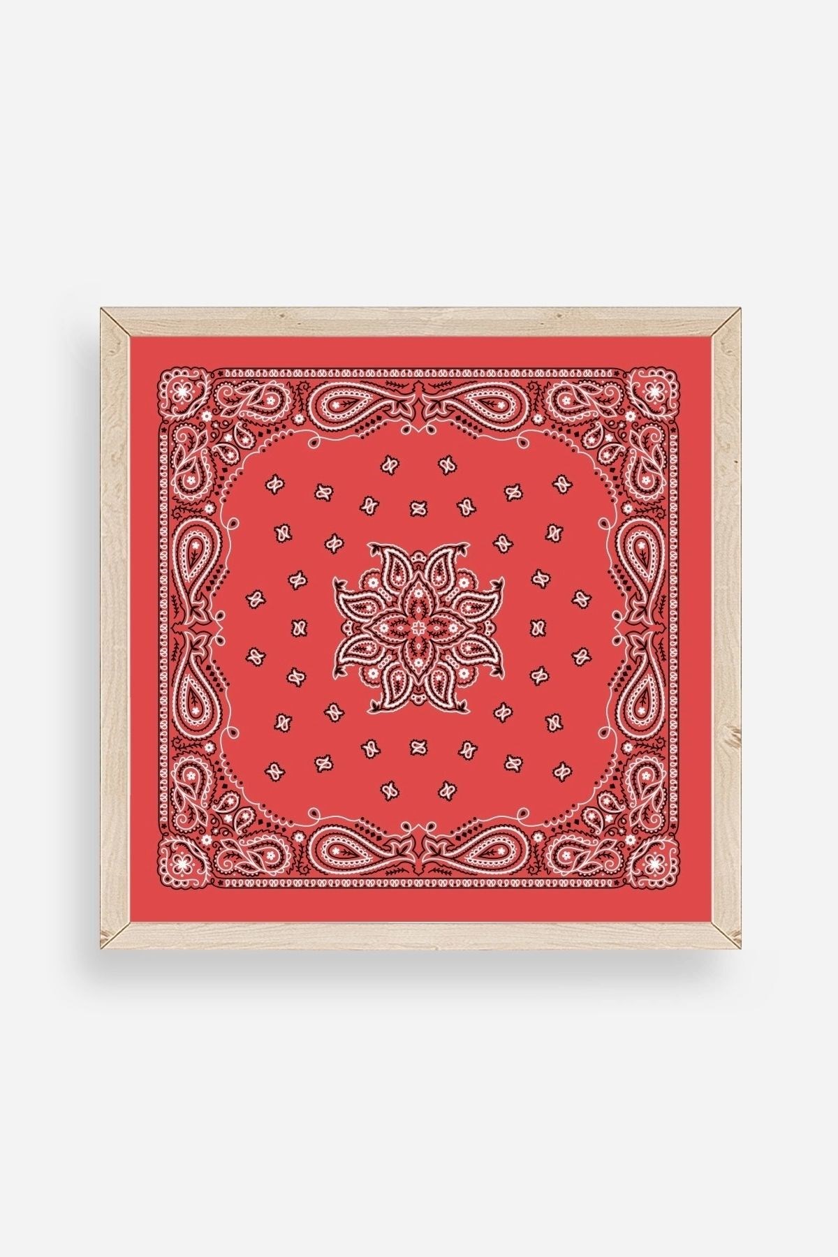 Motif Ahşap Çerçeveli Tablo 50 x 50