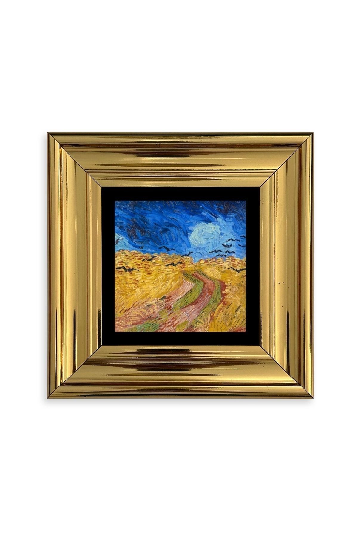 Van Gogh Çerçeveli Taş Tablo 20 cm