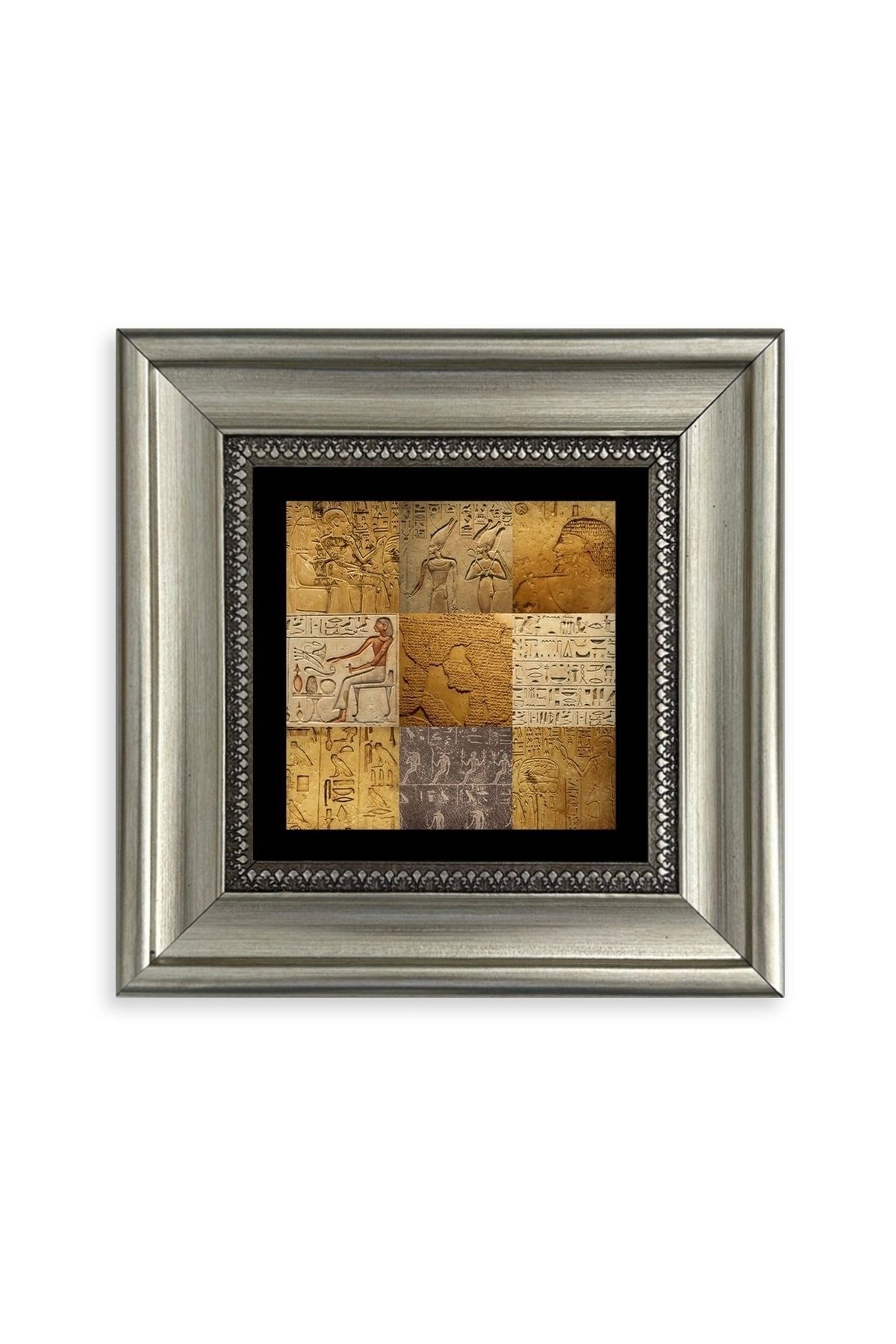 Mozaik Çerçeveli Taş Tablo 20 cm