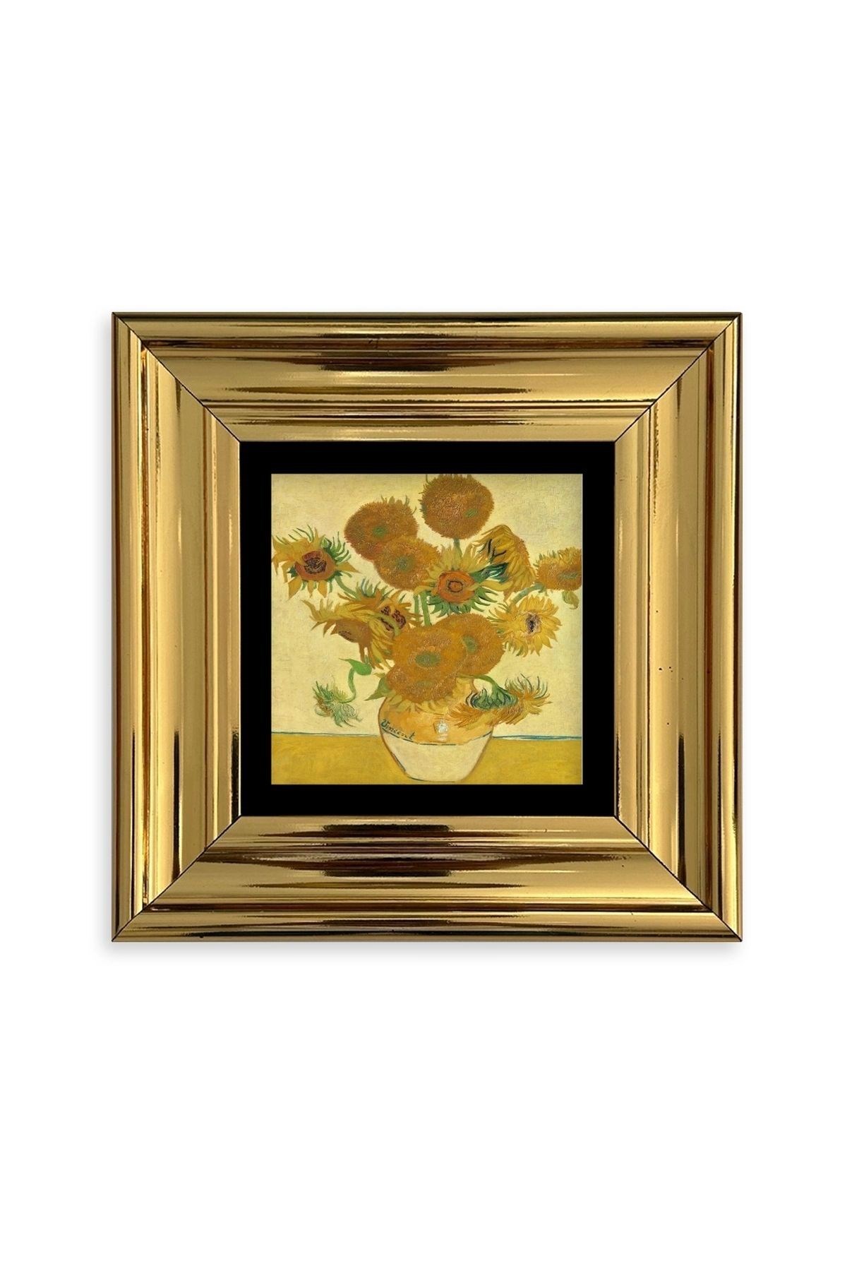 Van Gogh Çerçeveli Taş Tablo 20 cm