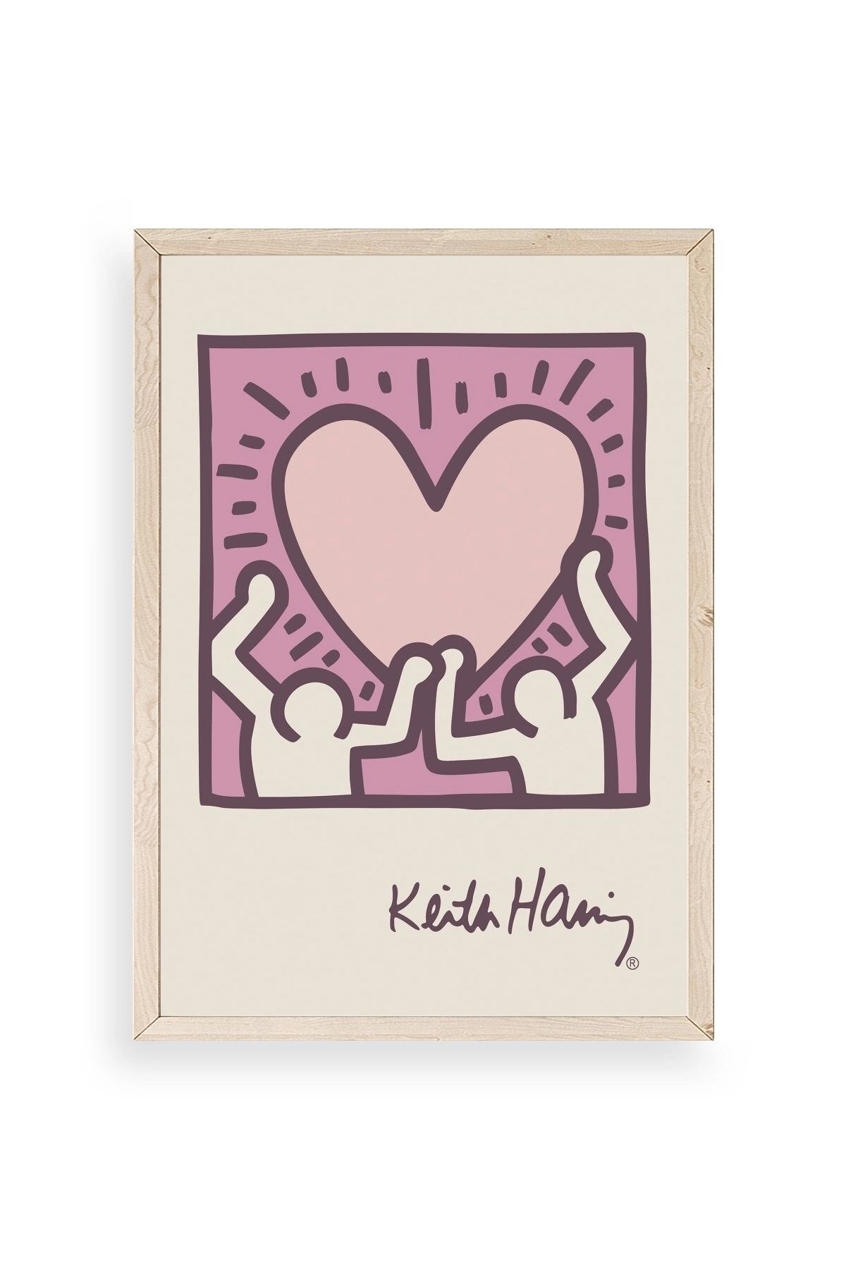 Keith H. Ahşap Çerçeveli Tablo 23 x 30