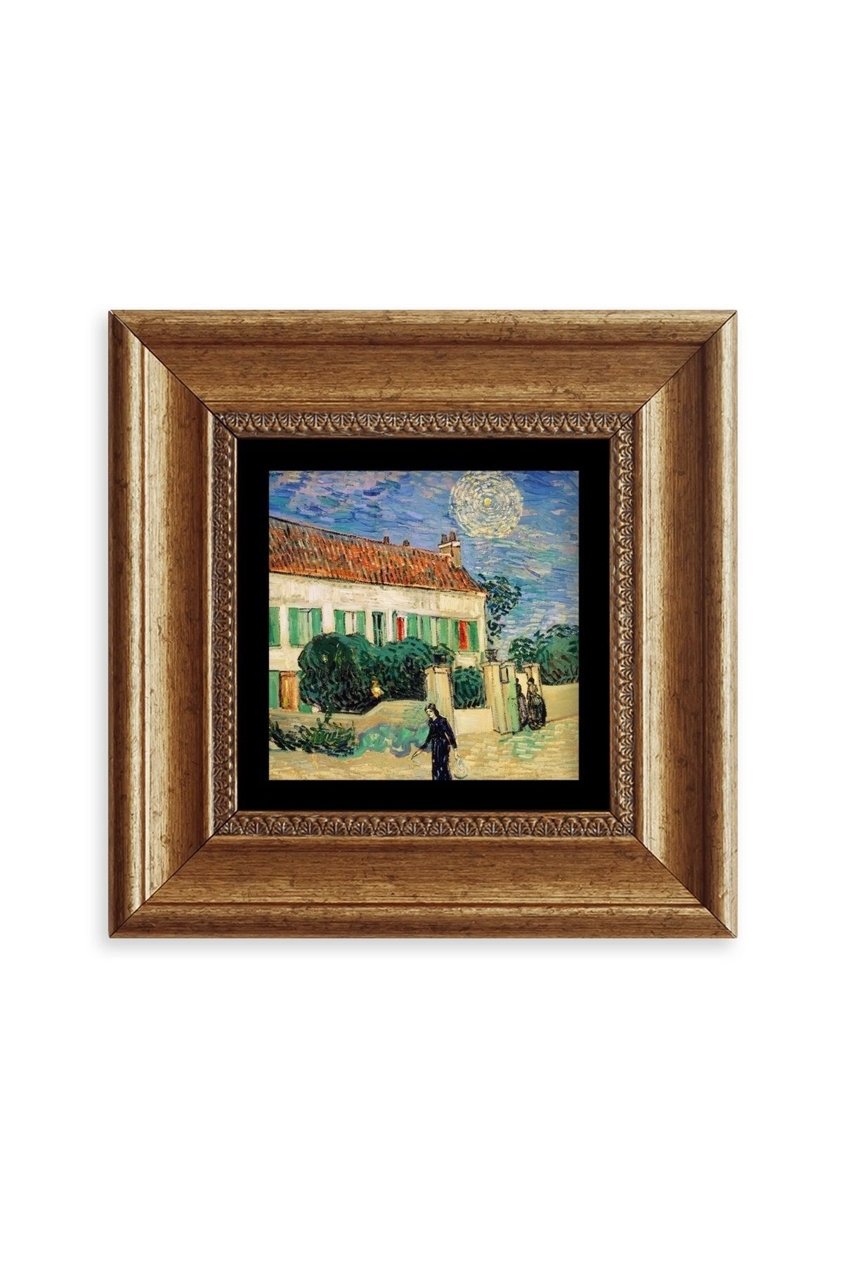 Manzara Çerçeveli Taş Tablo 20 cm