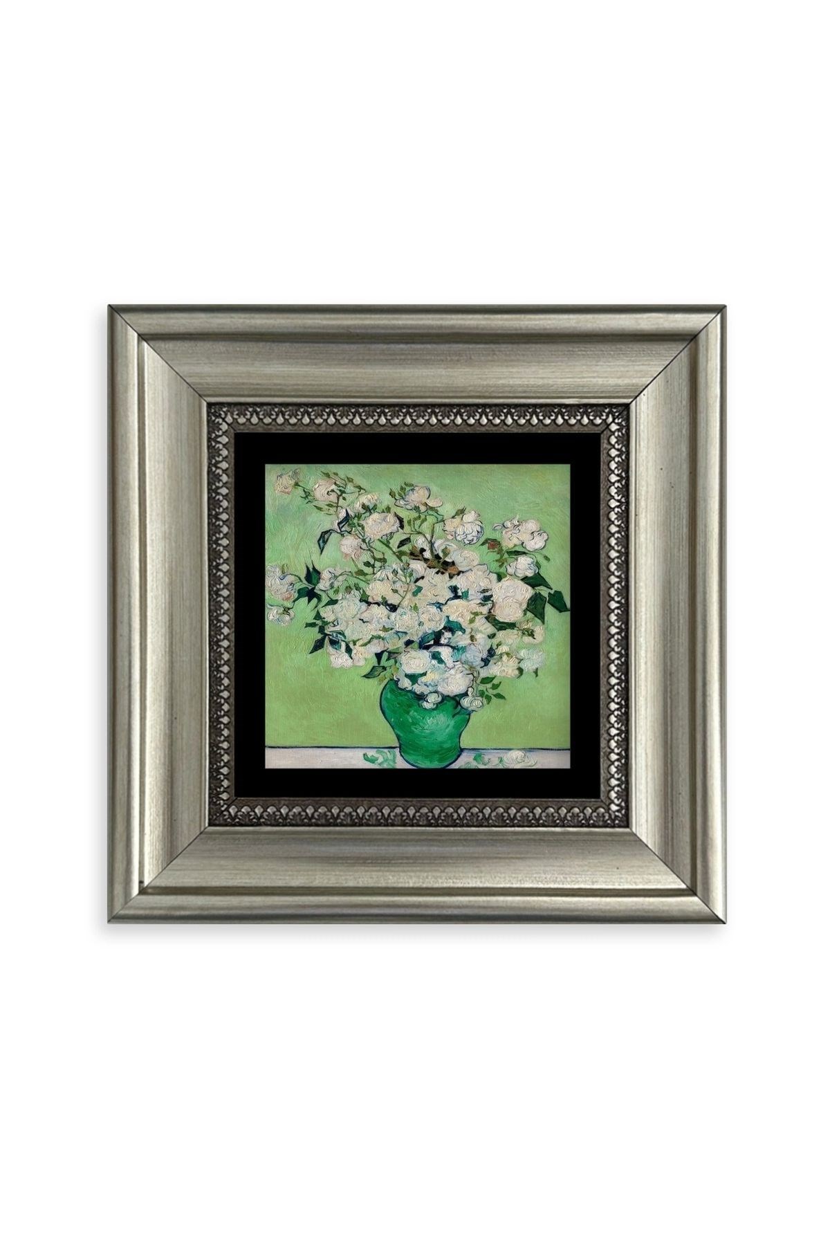 Van Gogh Çerçeveli Taş Tablo 20 cm