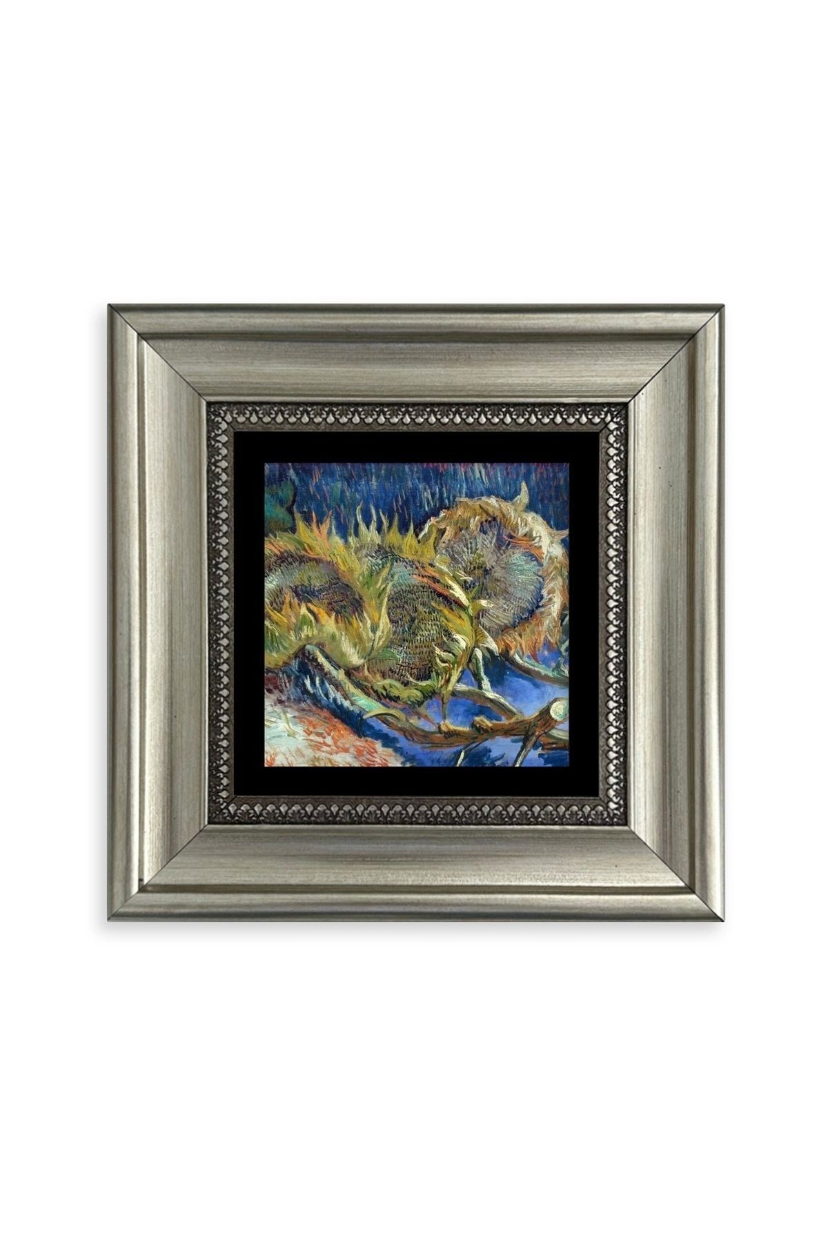 Van Gogh Çerçeveli Taş Tablo 20 cm