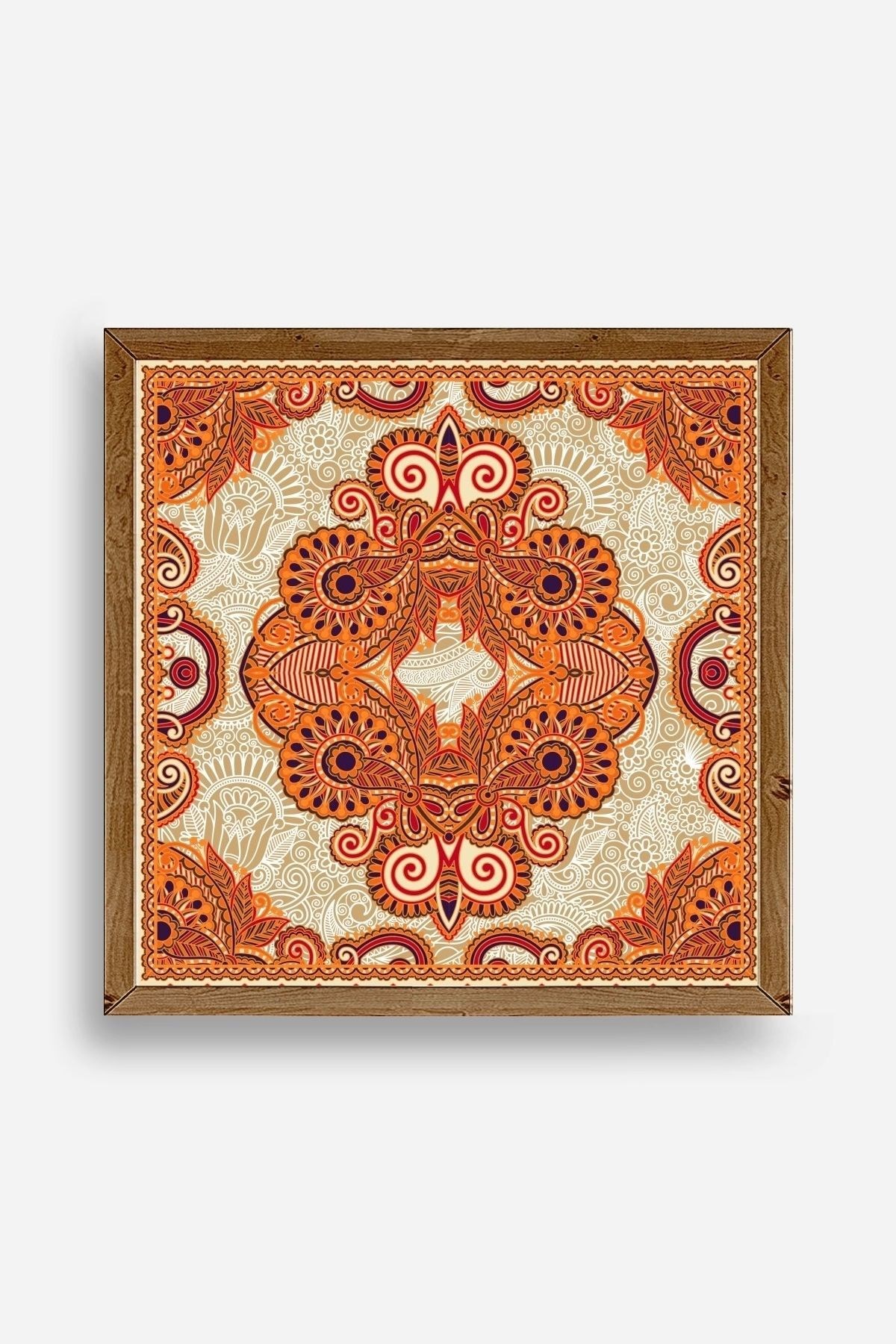 Motif Ahşap Çerçeveli Tablo 42 x 42