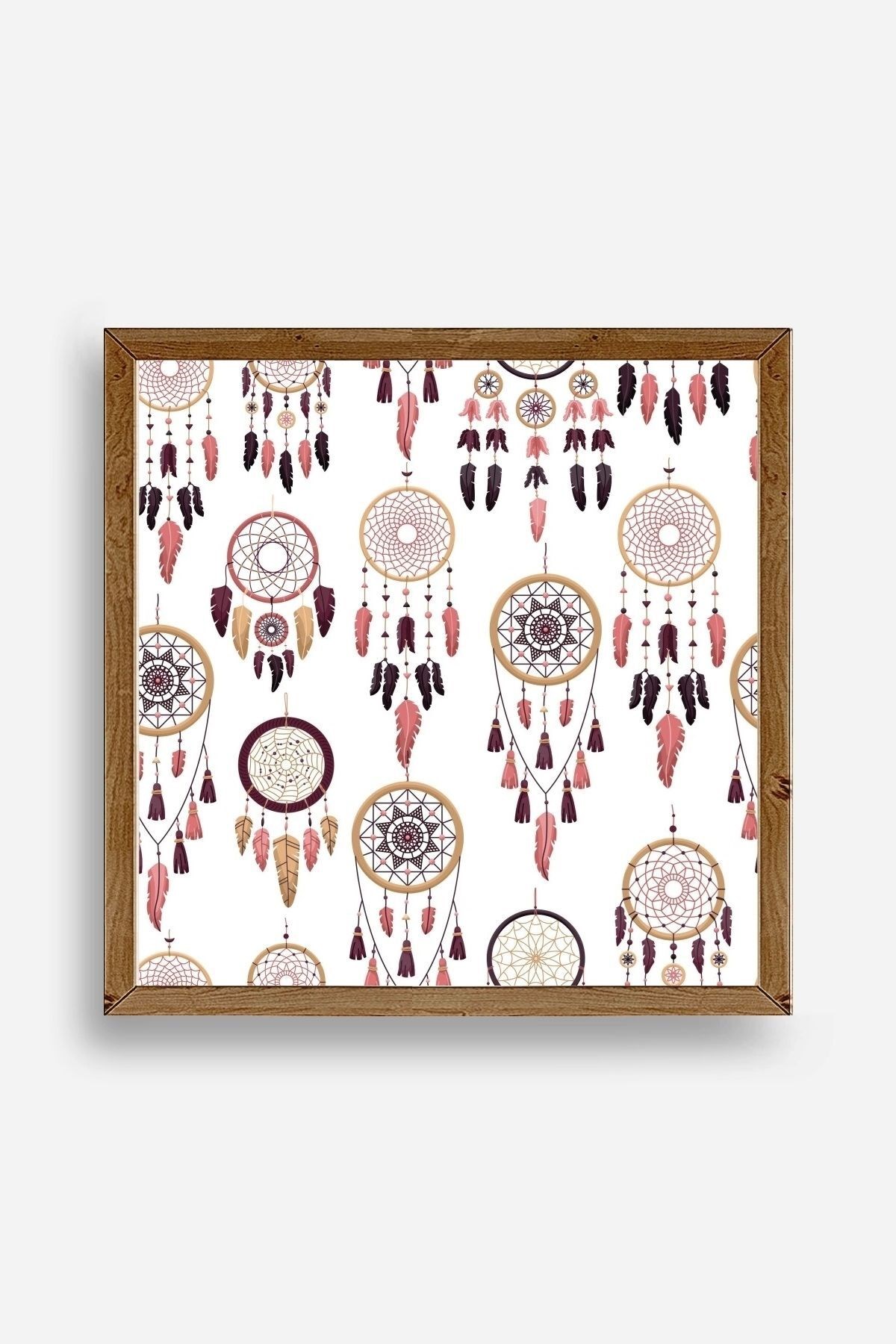 Rüya Kapanı Ahşap Çerçeveli Tablo 23 x 23