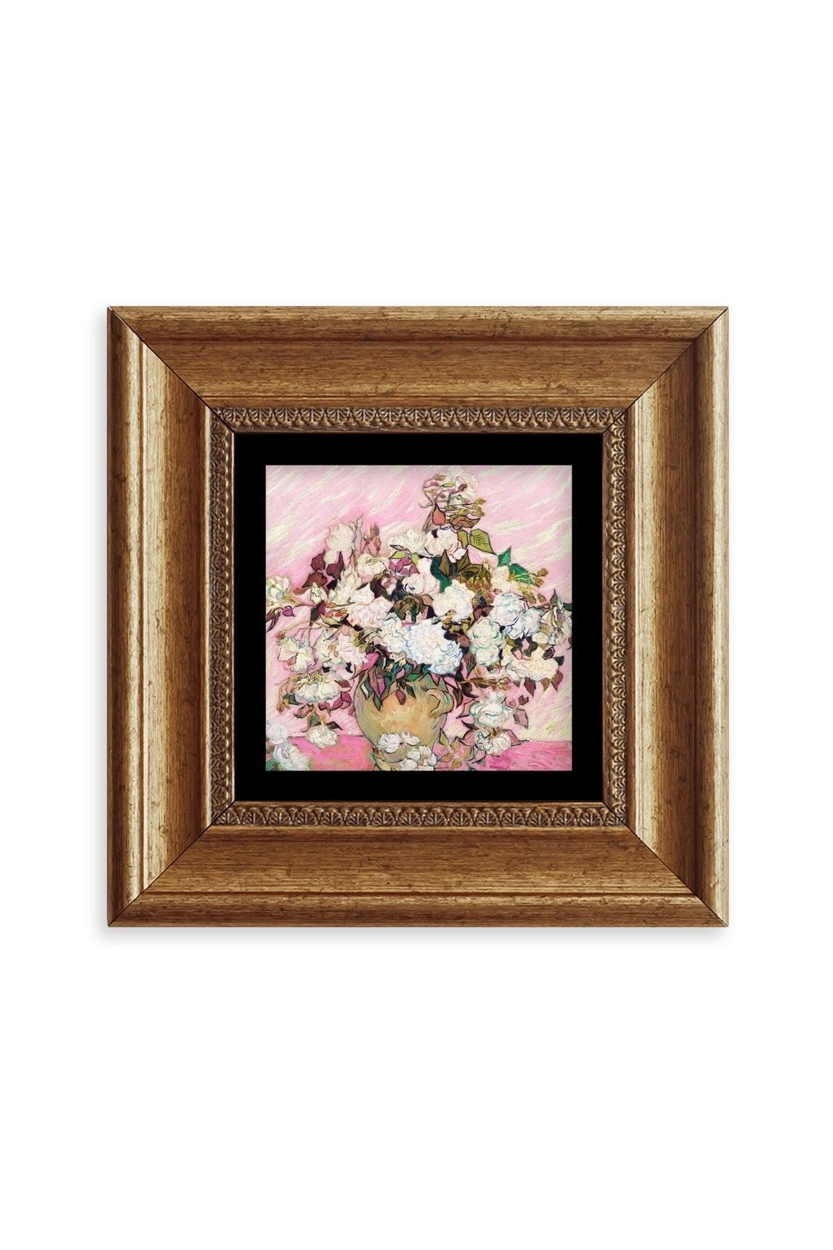 Van Gogh Çerçeveli Taş Tablo 20 cm