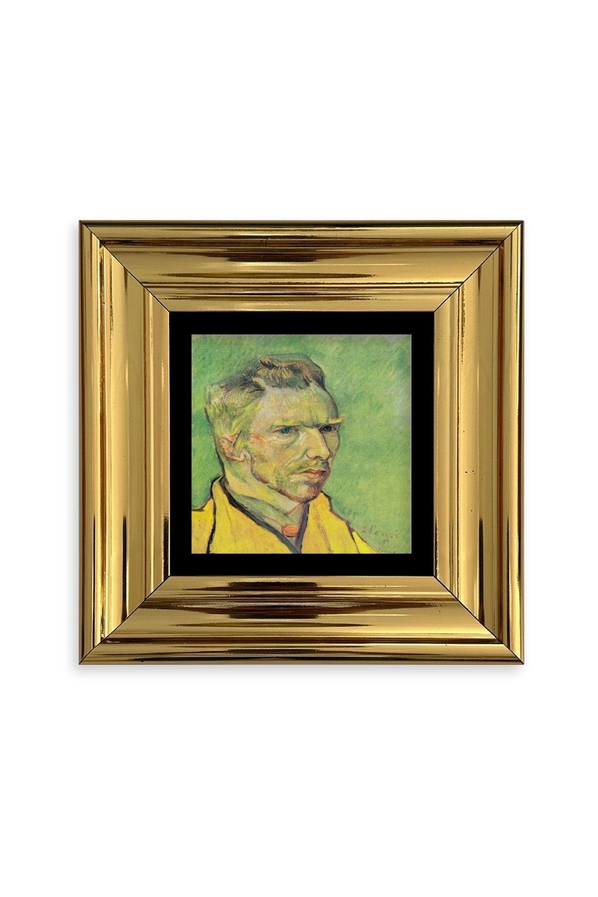 Van Gogh Çerçeveli Taş Tablo 20 cm