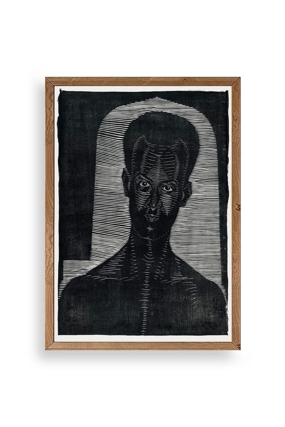 Samuel Jessurun Ahşap Çerçeveli Tablo 30 x 42