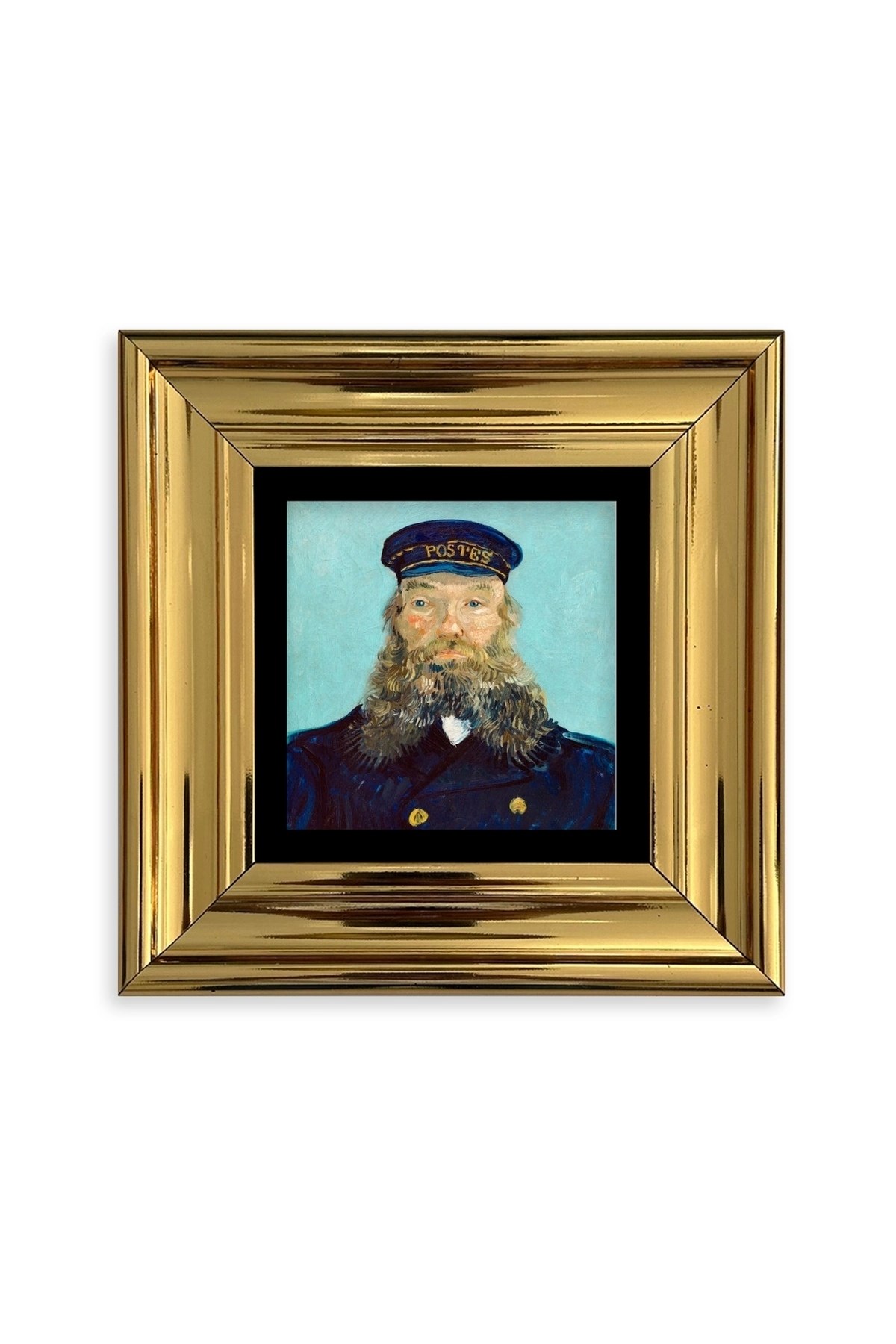 Van Gogh Çerçeveli Taş Tablo 20 cm