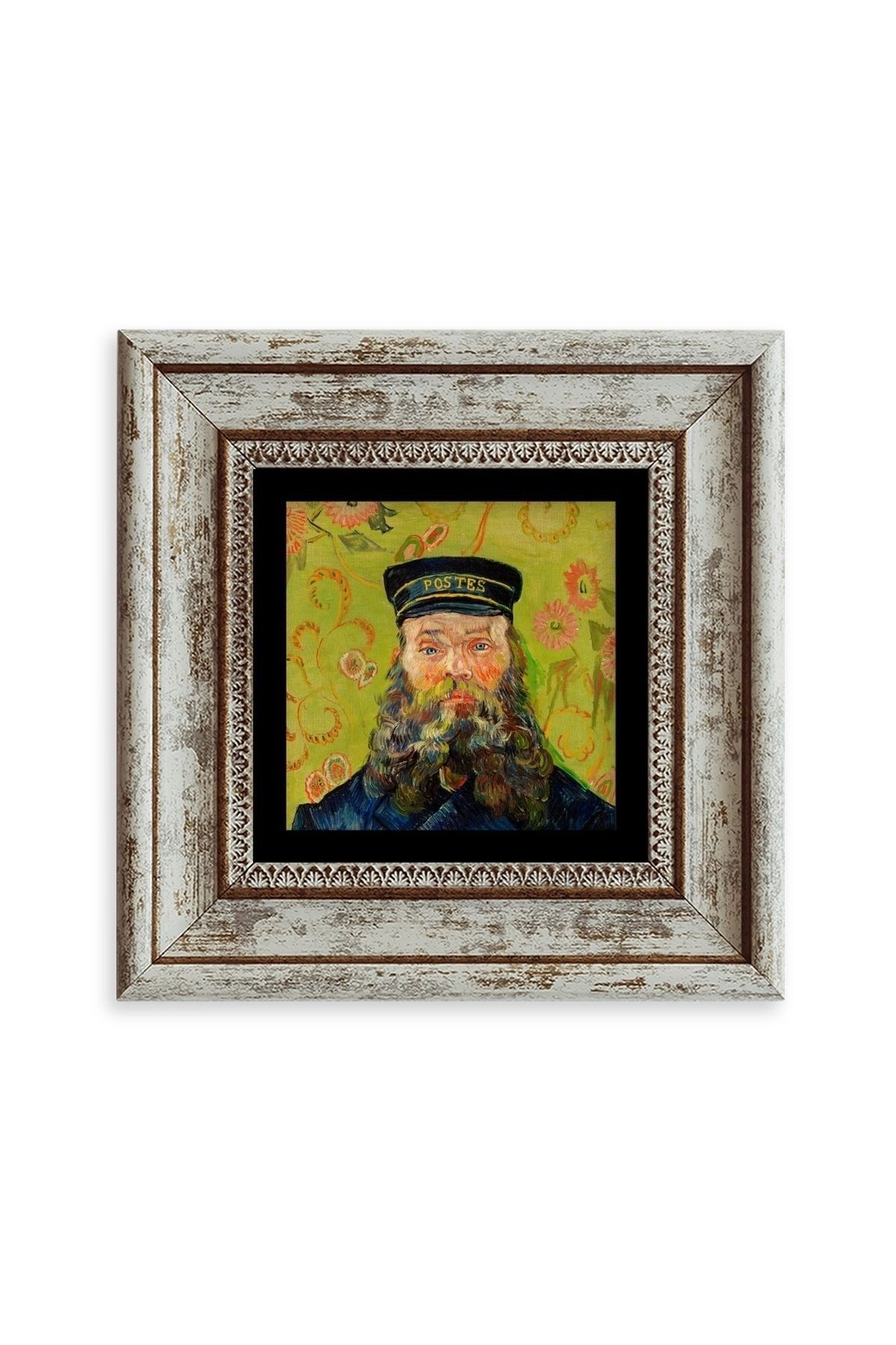 Van Gogh Çerçeveli Taş Tablo 20 cm